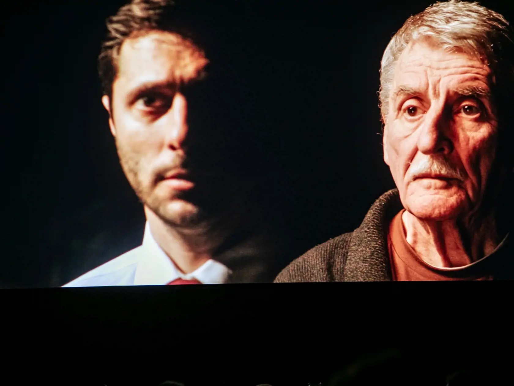 Martin Huba a Braňo Deák vo filme Pre prípad dožitia.