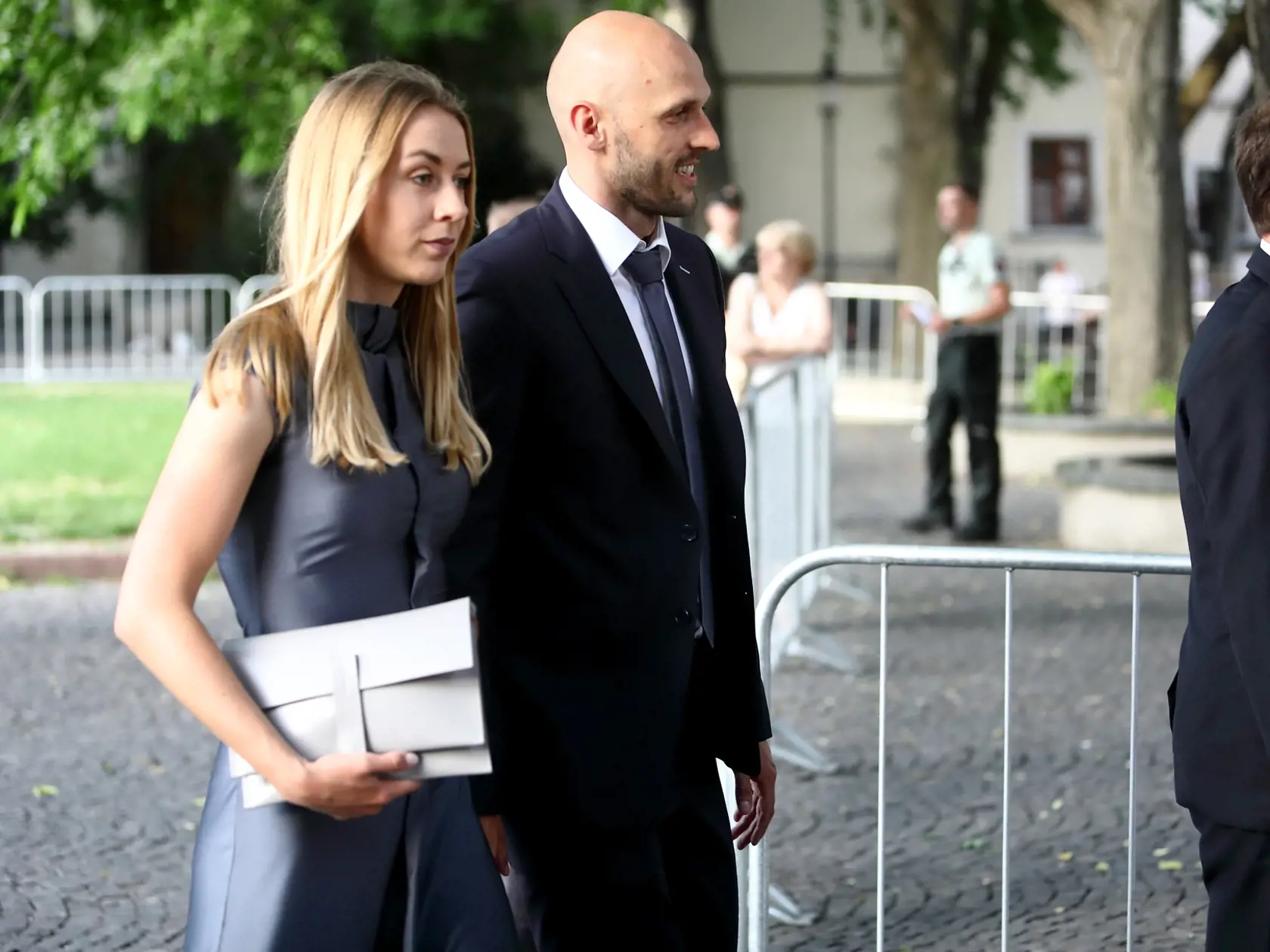 Adela Zábražná a Michal Truban na inaugurácii Zuzany Čaputovej