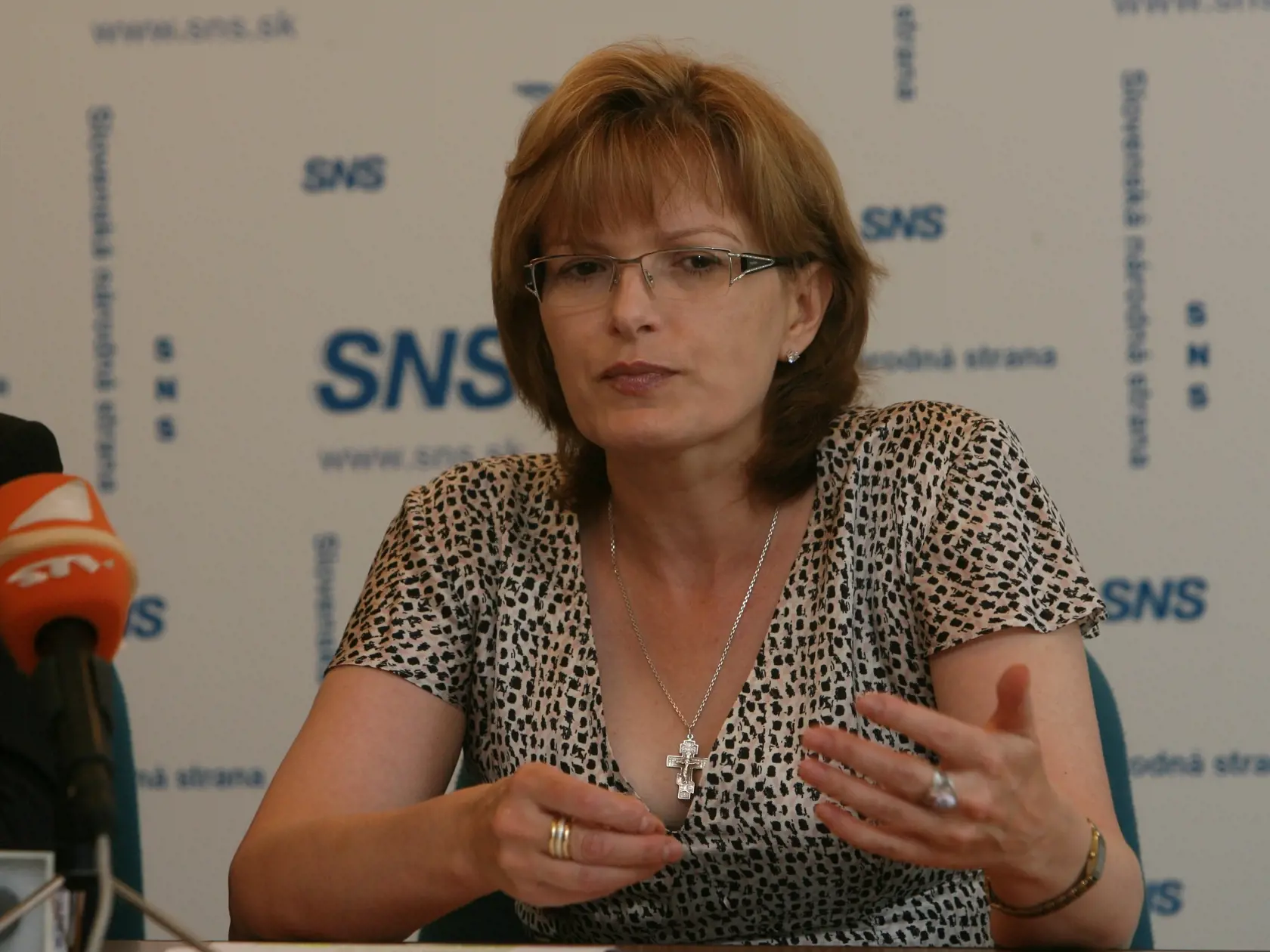 Anna Belousovová - niekdajšia poslankyňa Národnej rady Slovenskej republiky a expredsedníčka SNS