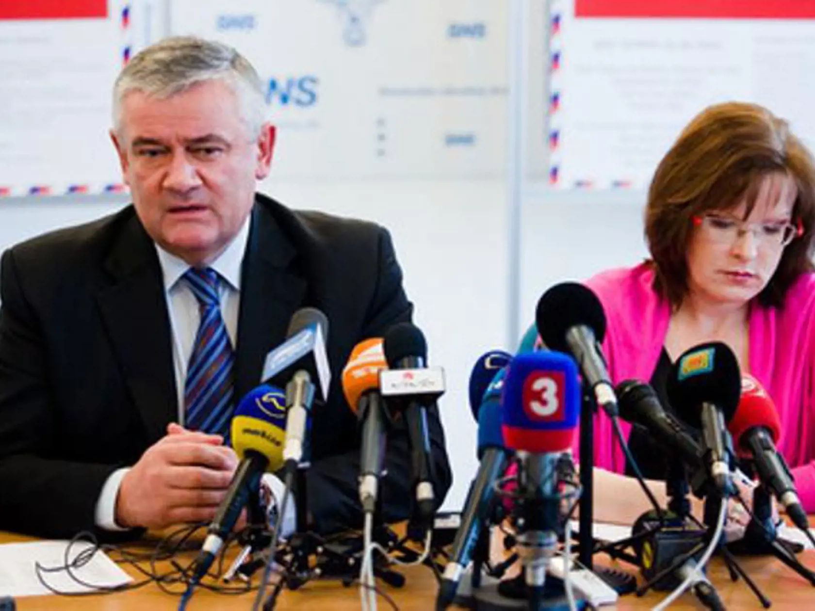 Ján Slota a Anna Belousovová