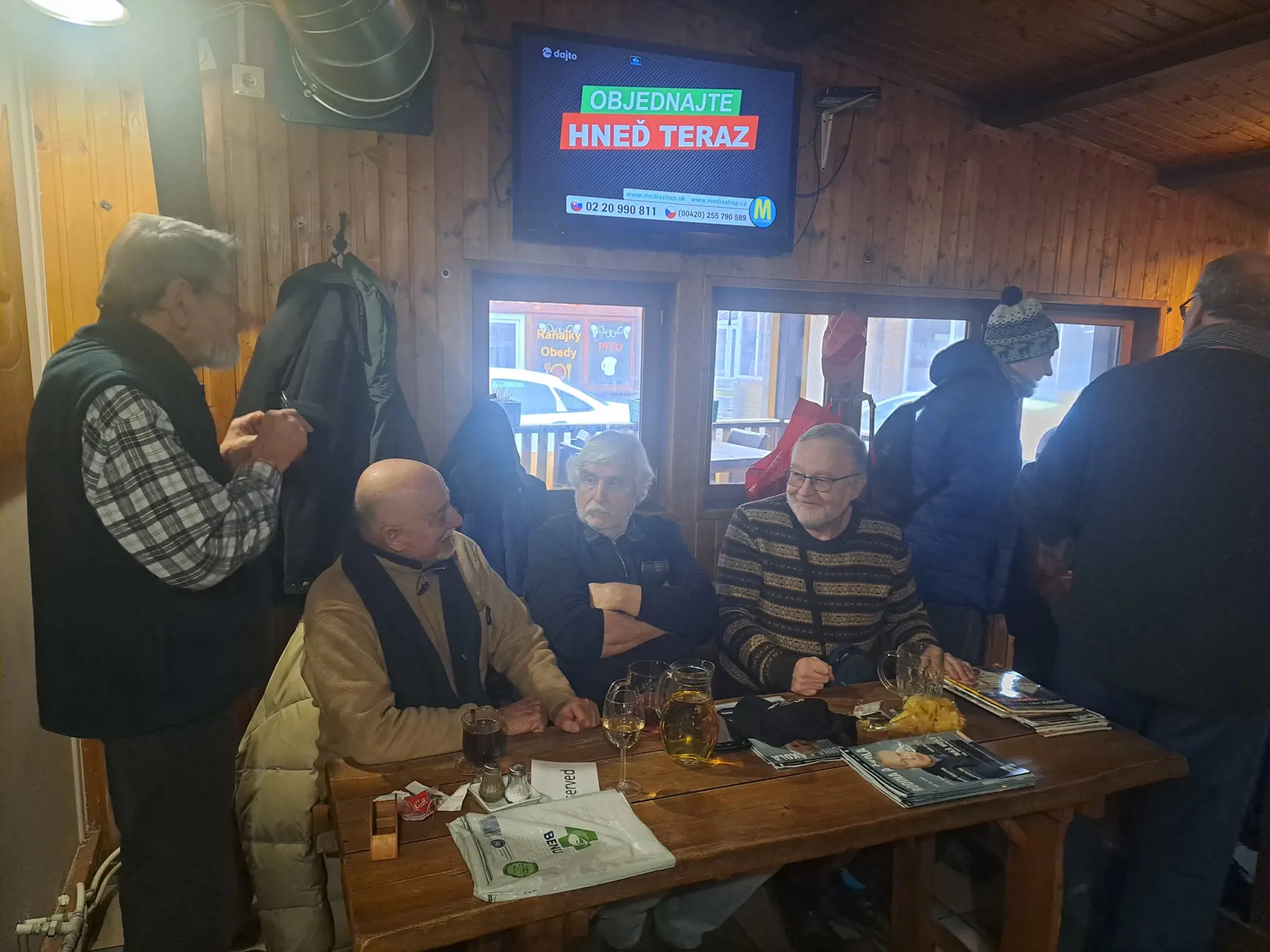 Stretávanie v tejto reštaurácii si vybrali práve z toho dôvodu, že je taká ľudová a príjemná.
