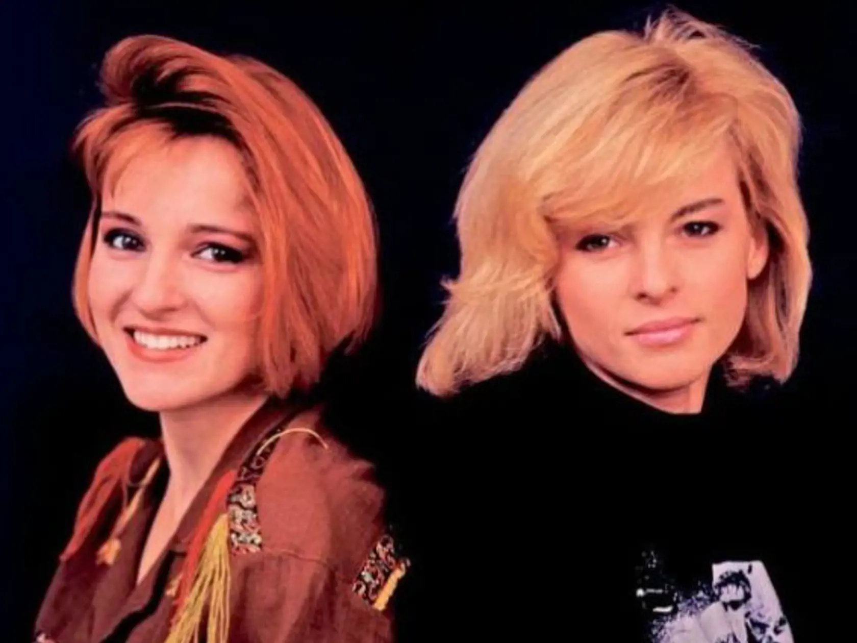 Rok 1988, kedy sestry Ivana a Iveta Bartošové spoločne vystupovali.