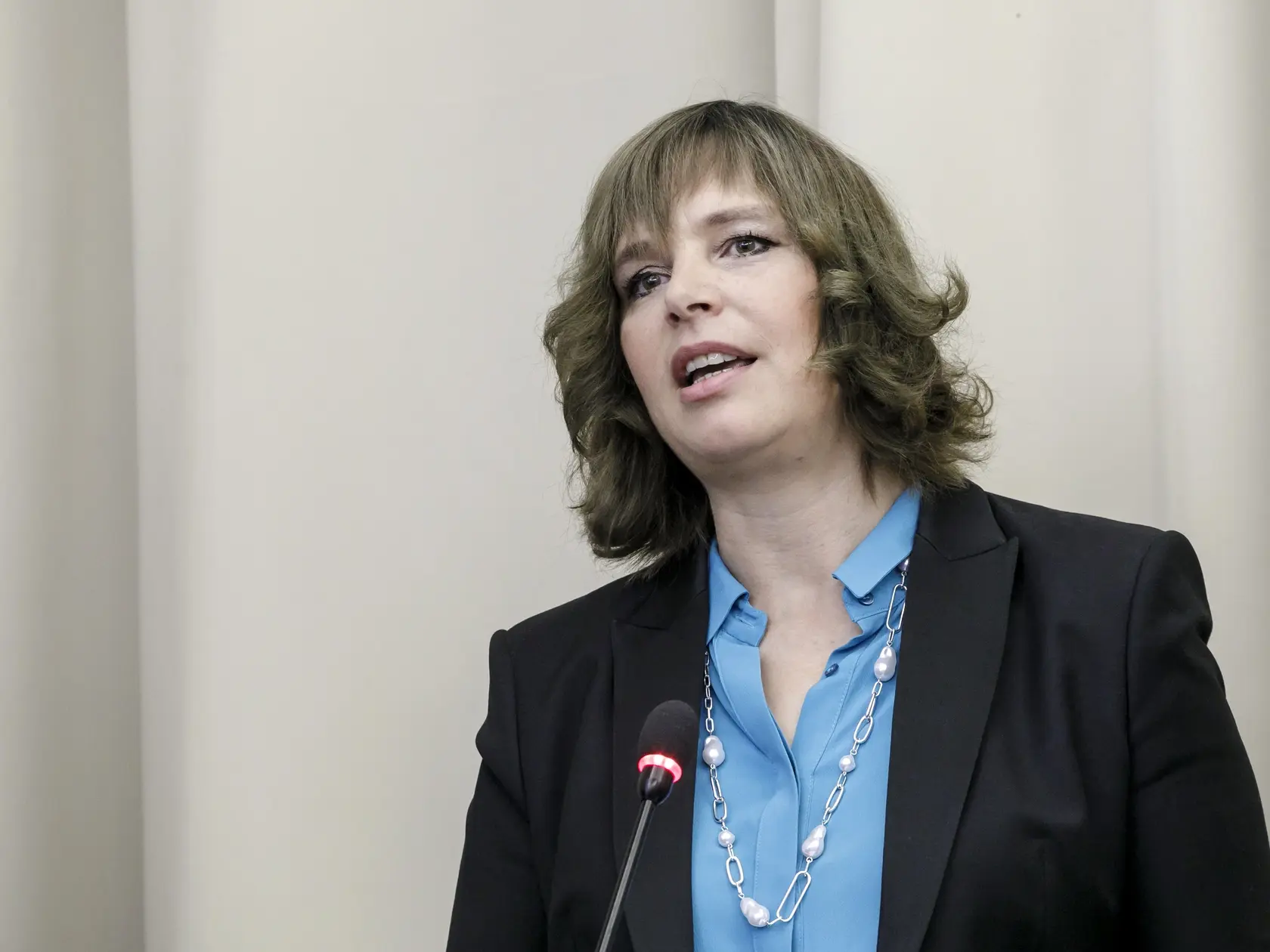 Na snímke podpredsedníčka vlády a ministerka investícií, regionálneho rozvoja a informatizácie SR Veronika Remišová