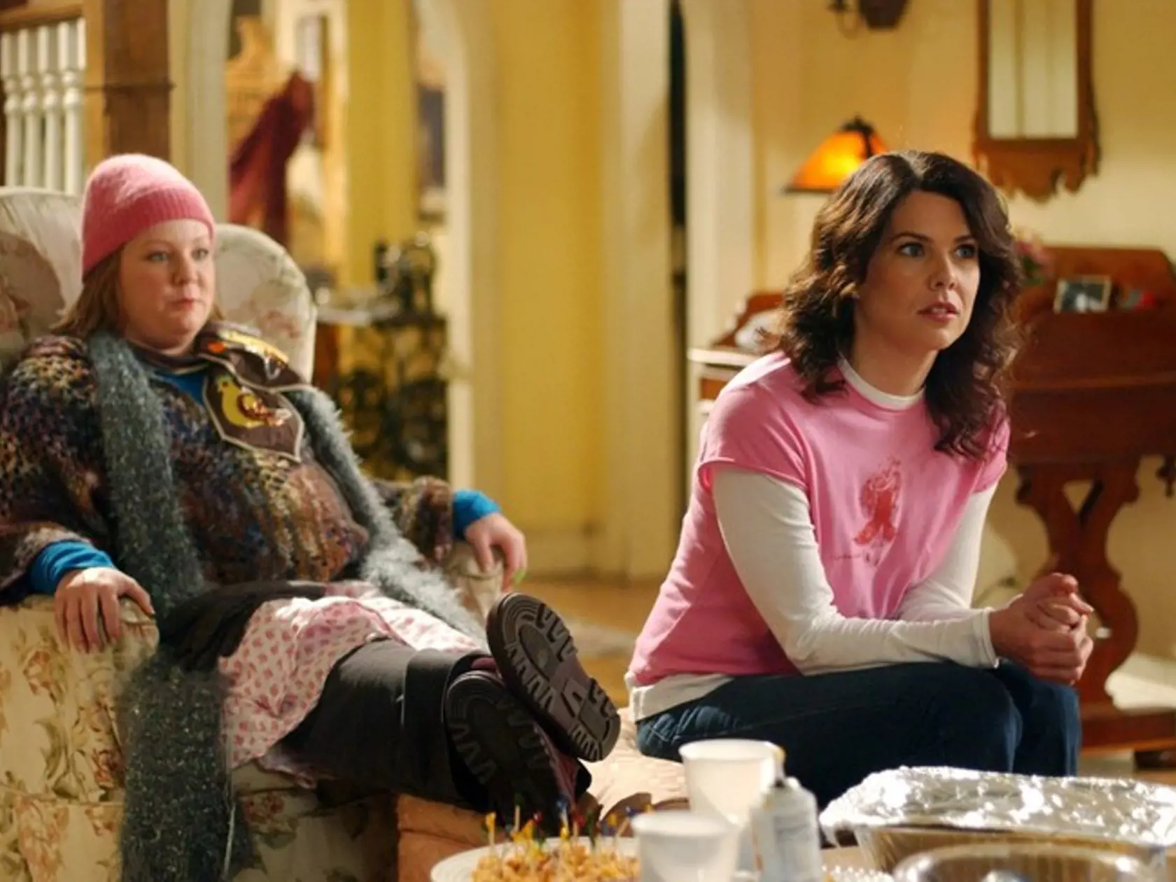 Seriálové kamarátky Sookie a Lorelai.
