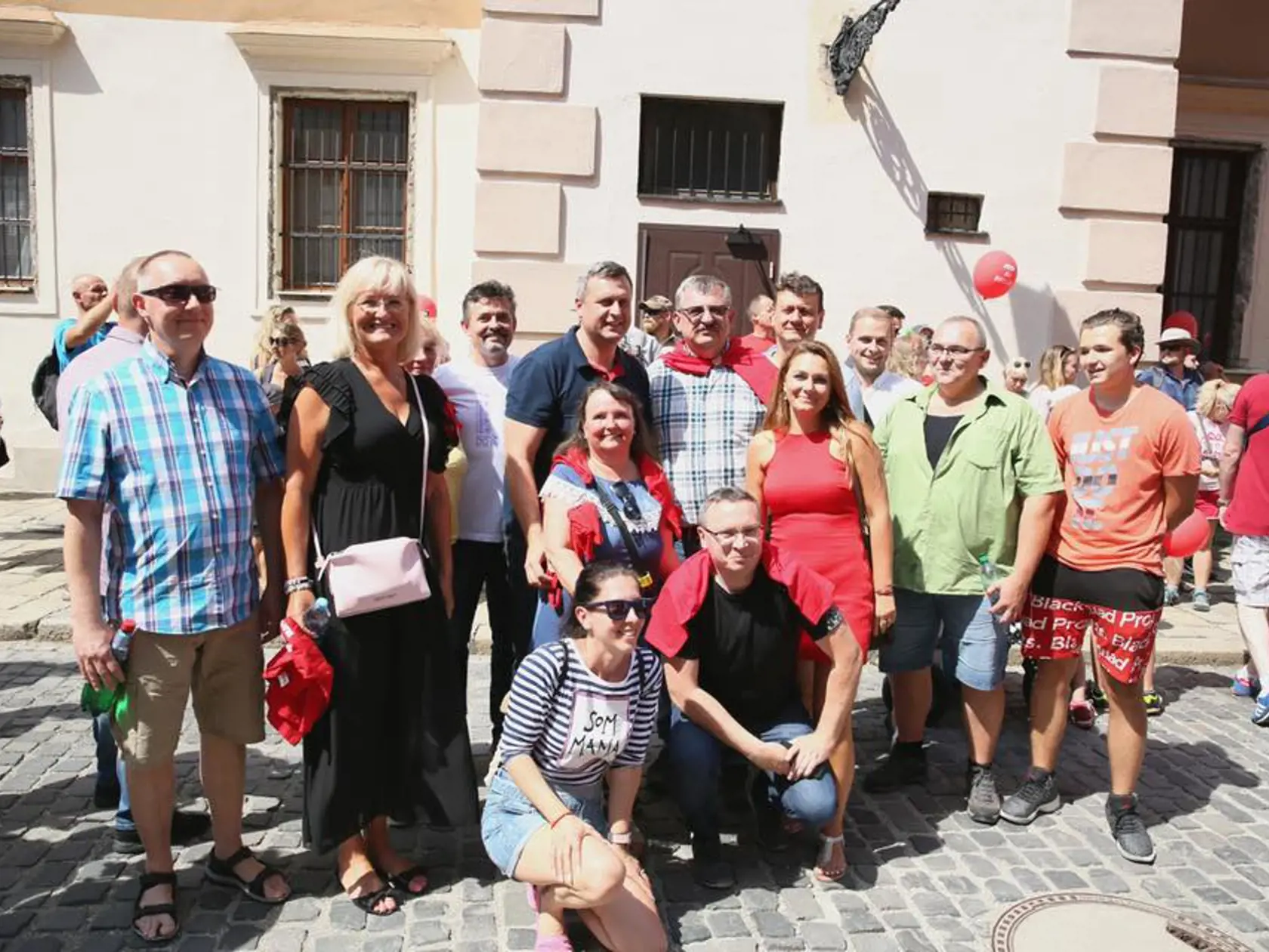 Andrej Danko počas ôsmeho ročníka pochodu Hrdí na rodinu v Bratislave.