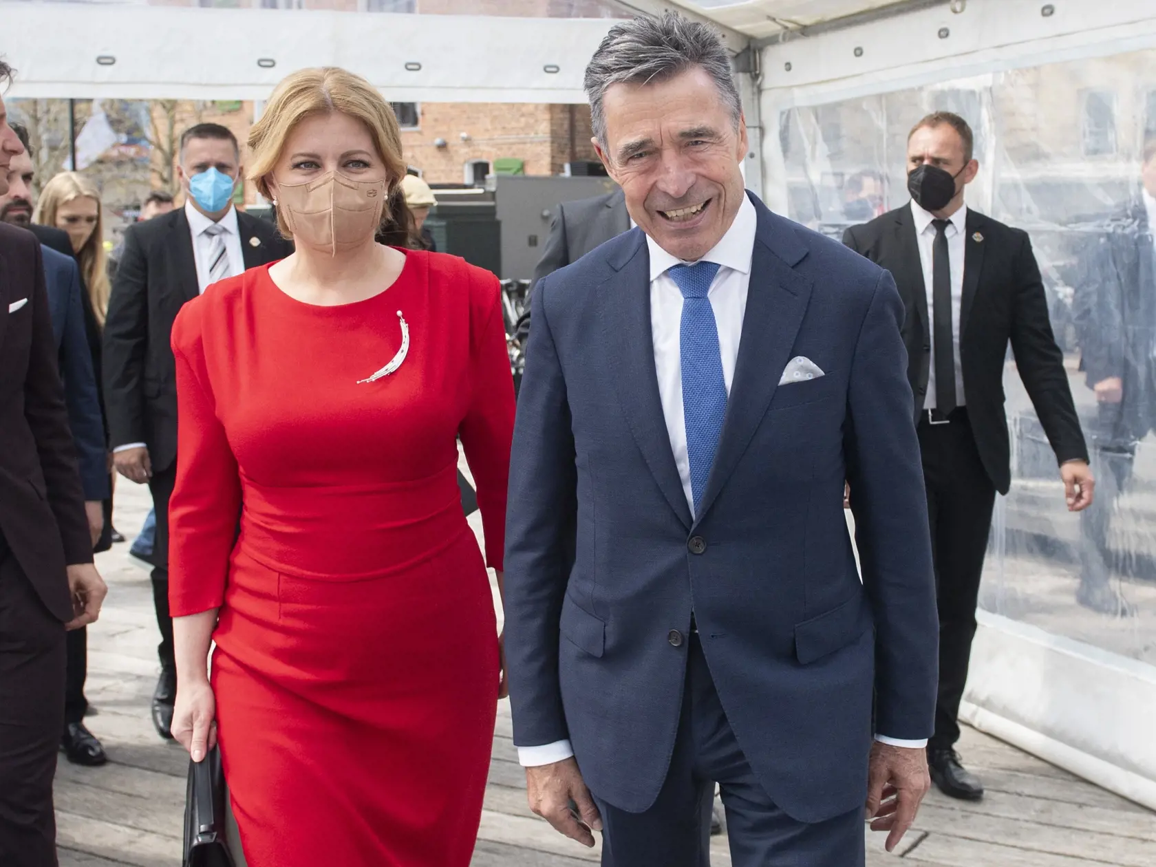 Prezidentka SR Čaputová sa v Kodani stretla s korunným princom Frederikom.