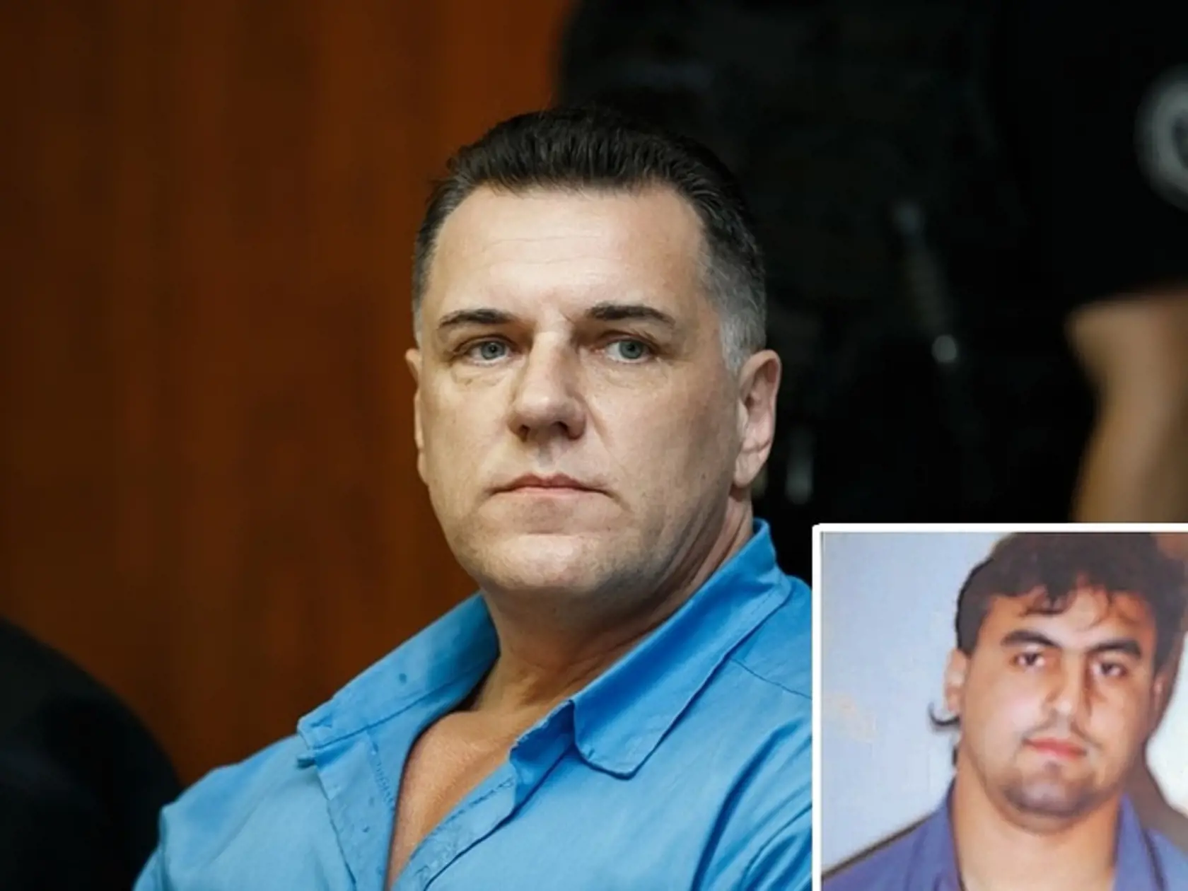 Mikuláš Černák a vľavo Róbert Holub:  Pochádzal  z rómskej osady  v Žehre, neskôr  sa stal jedným  z najobávanejších  mužov  východoslovenského  podsvetia.