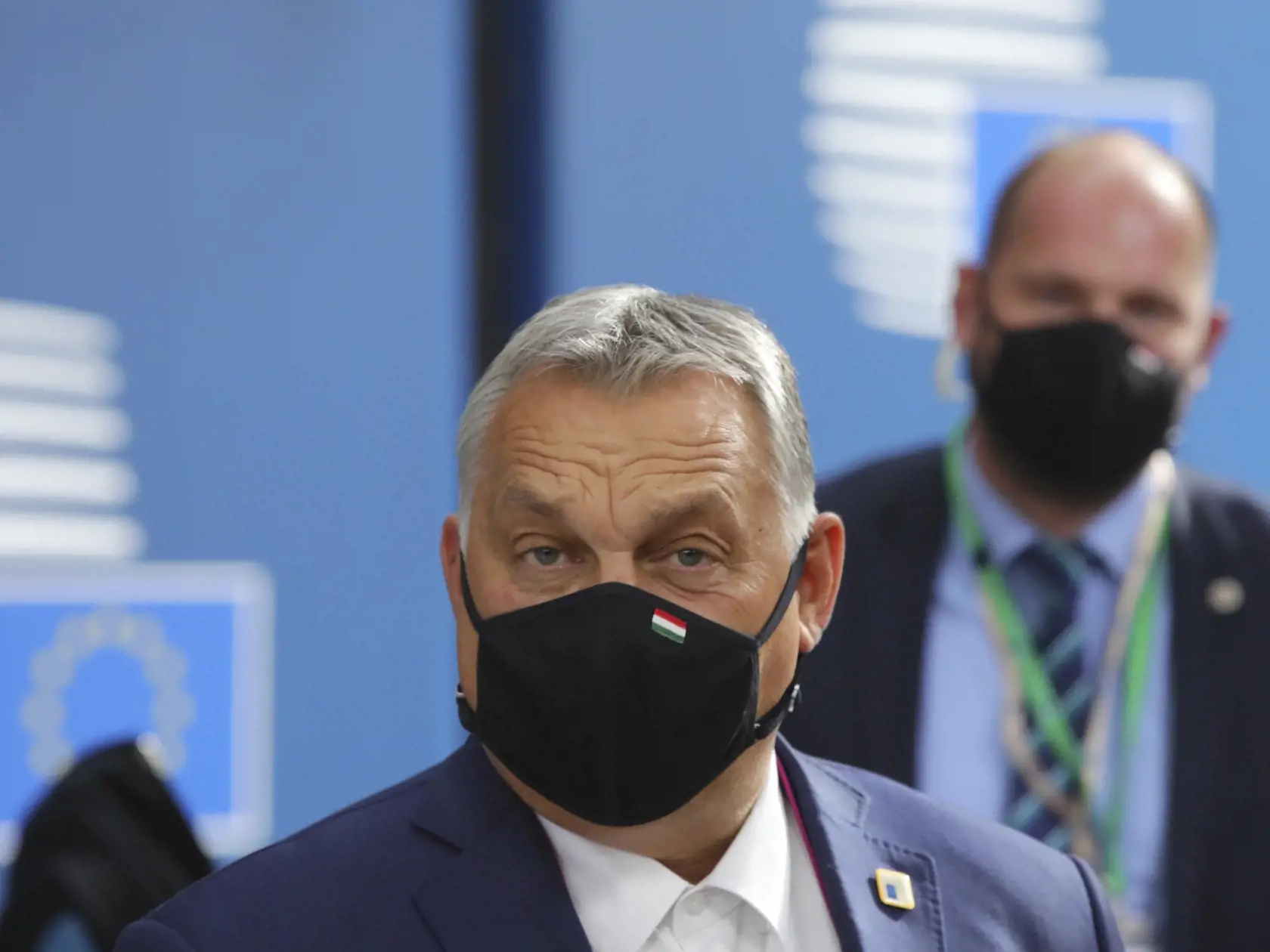 Maďarský premiér Viktor Orbán prichádza na summit EÚ v sídle Európskej rady v Bruseli.