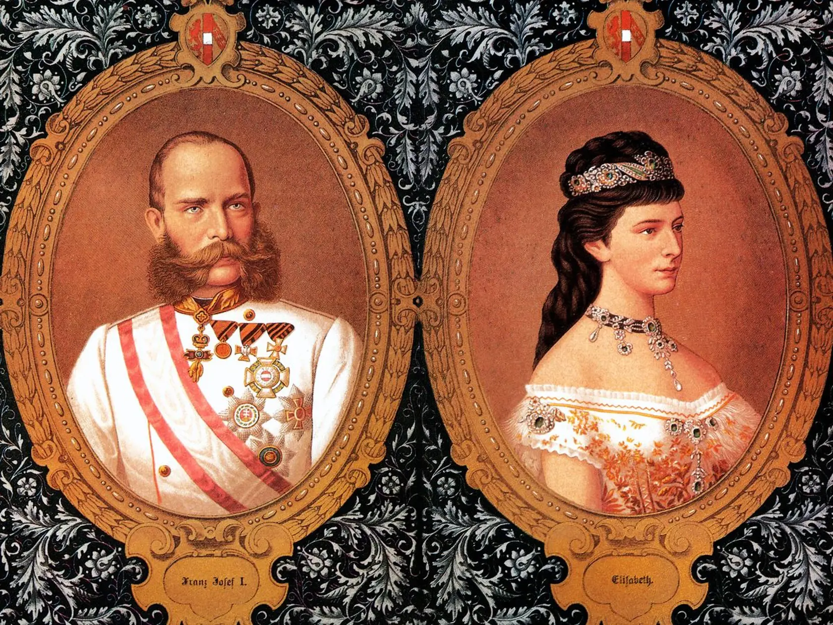 František Jozef I. a cisárovná Sissi.