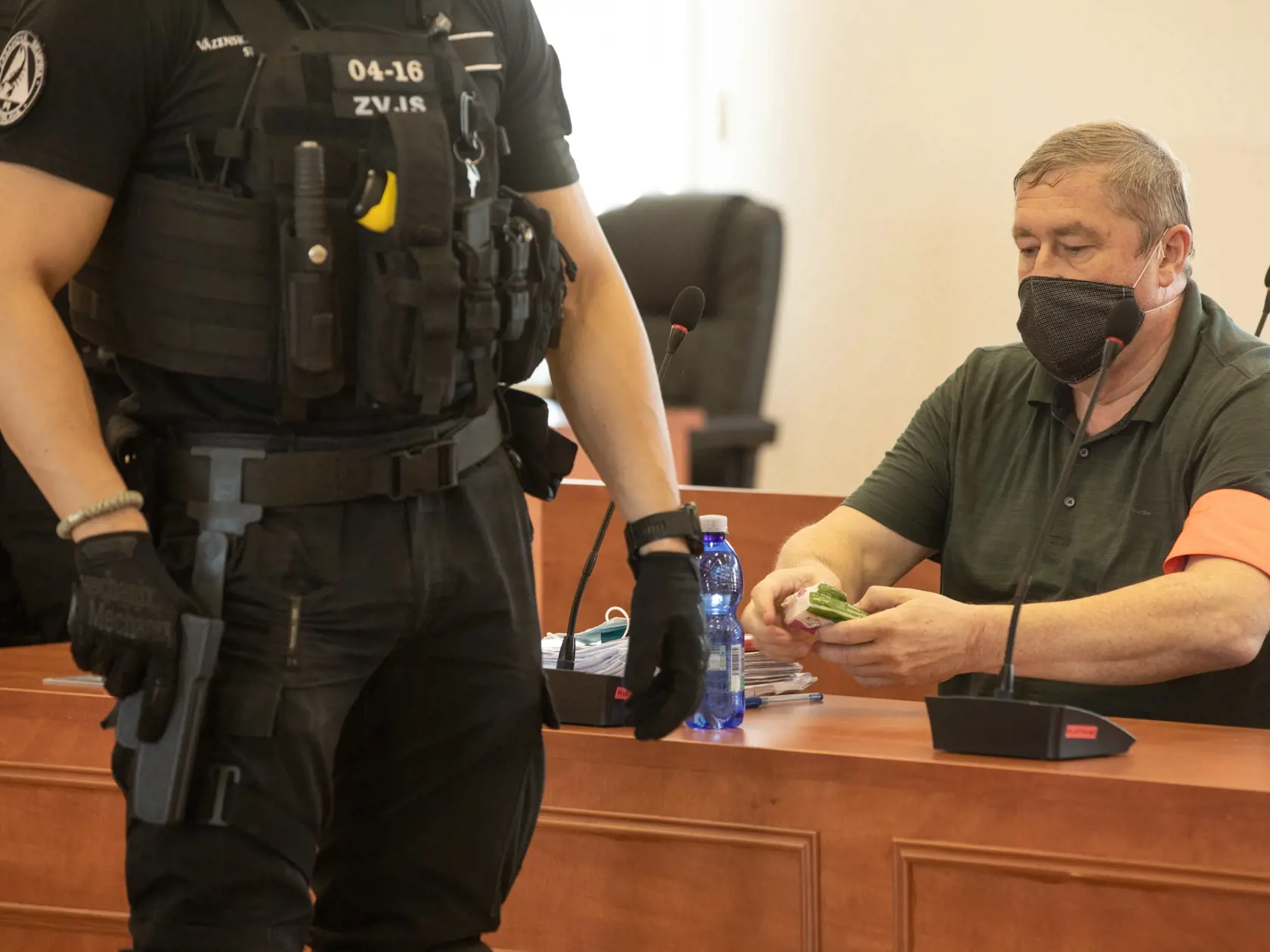 Na snímke je bývalý špeciálny prokurátor Dušan Kováčik ktorý je obžalovaný zo zločinu založenia, zosnovania a podporovania zločineckej skupiny.