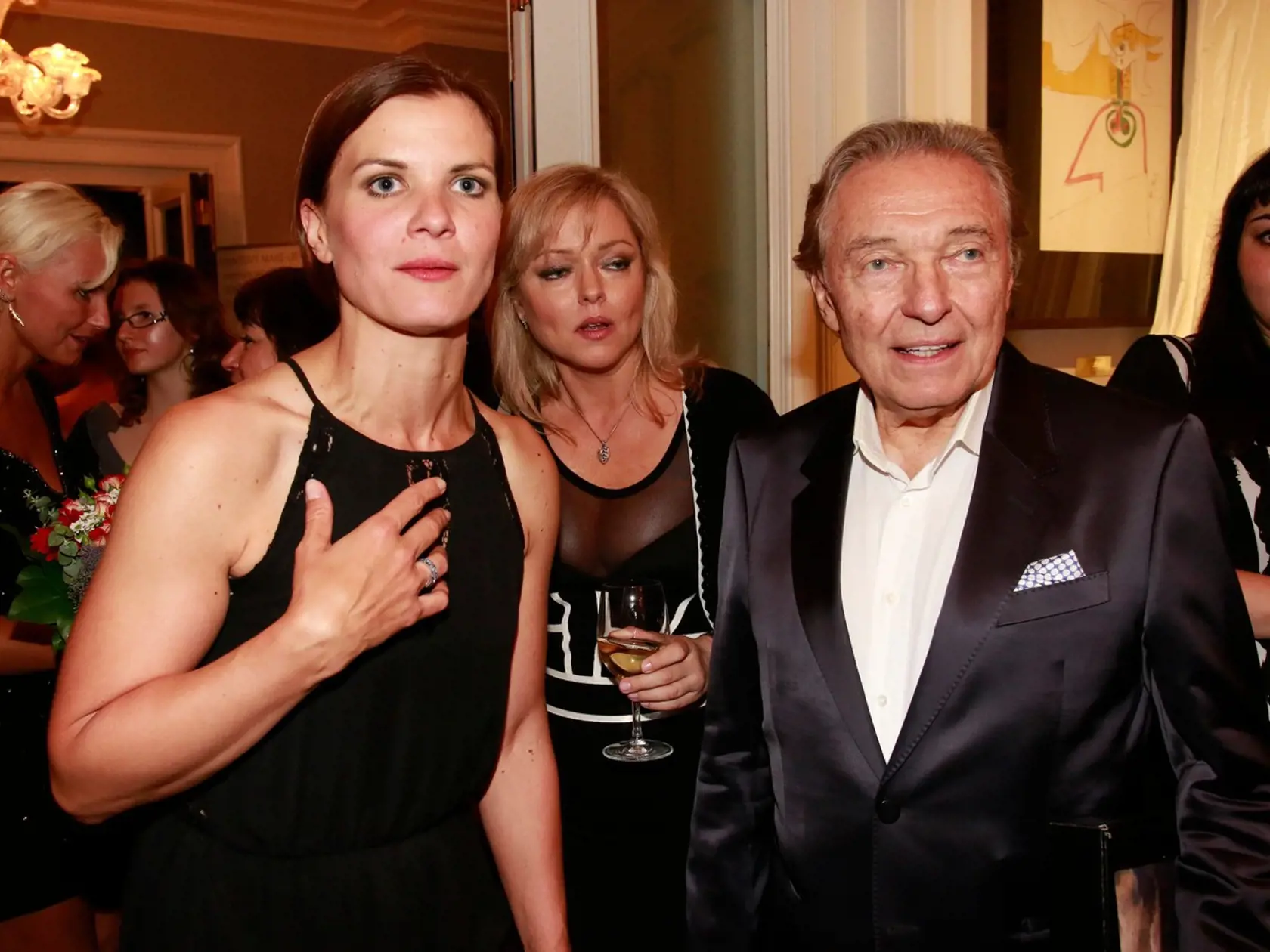 Karel Gott, Aneta Stolzová, Dominika Gottová