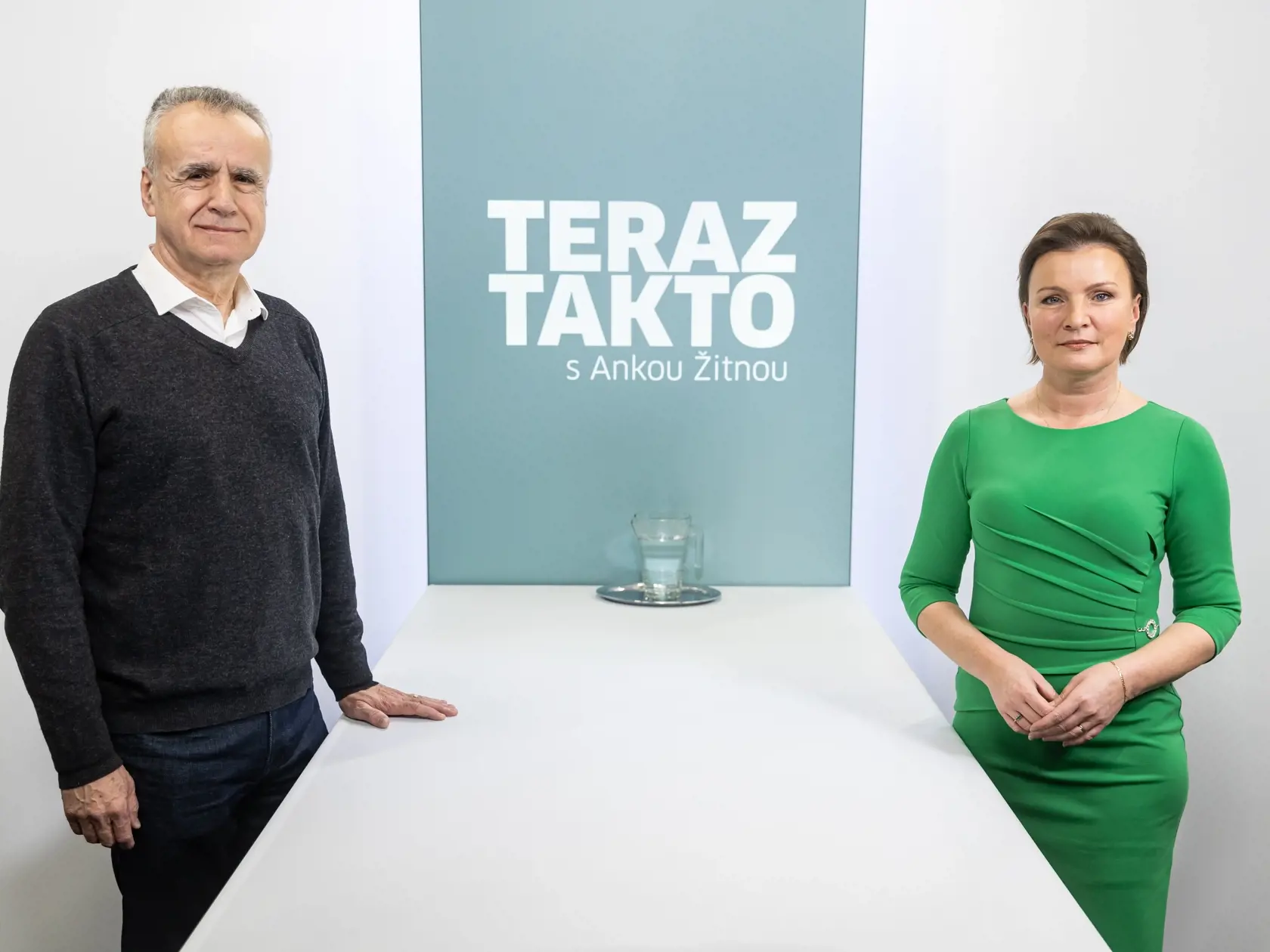 Diskusná relácia "Teraz Takto s Ankou Žitnou", ktorej hosťom bol Vladimír Palko.