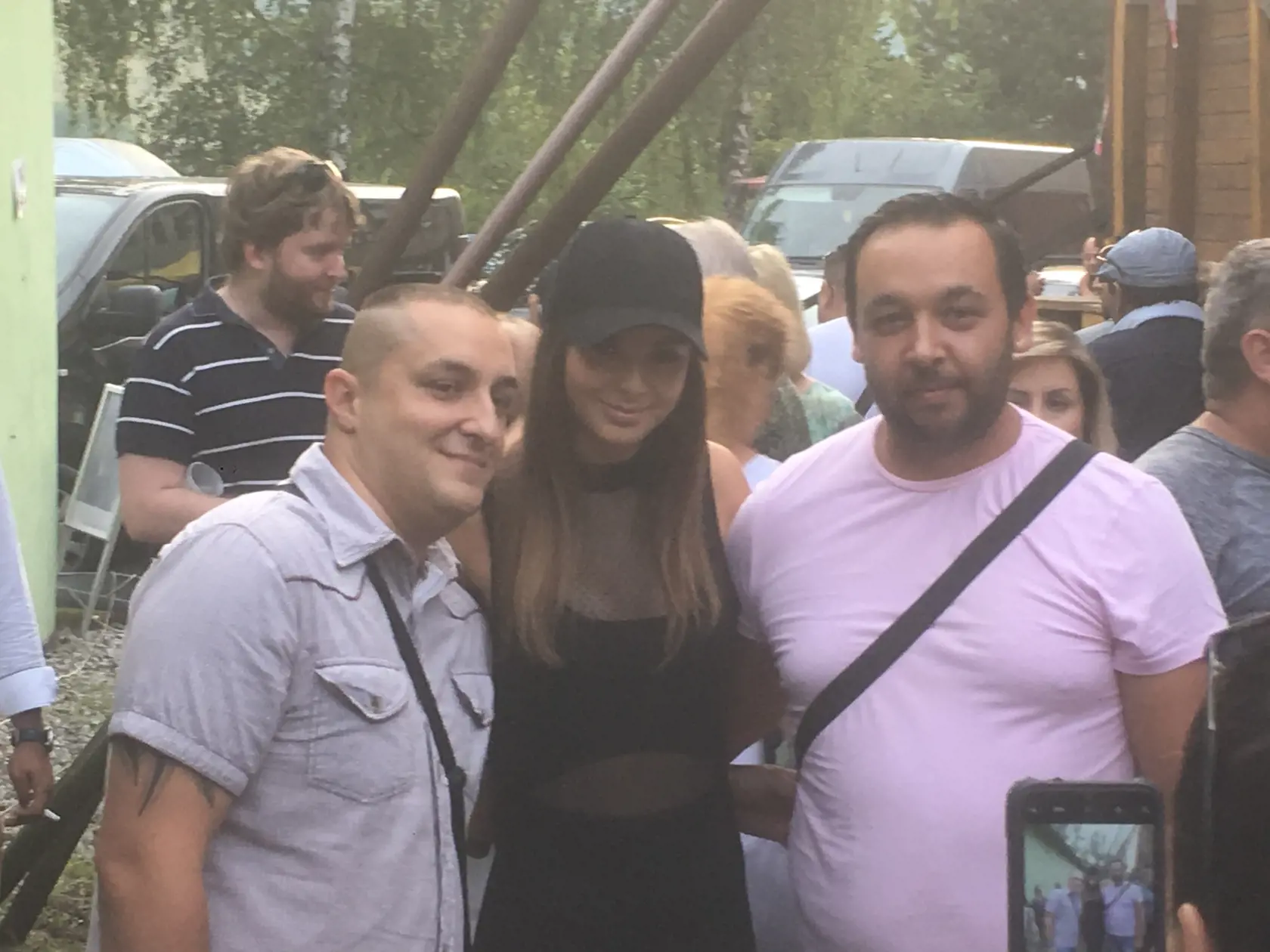 Monika Bagárová bola obletovaná z každej strany a museli ju strážiť štyria esbéeskári.