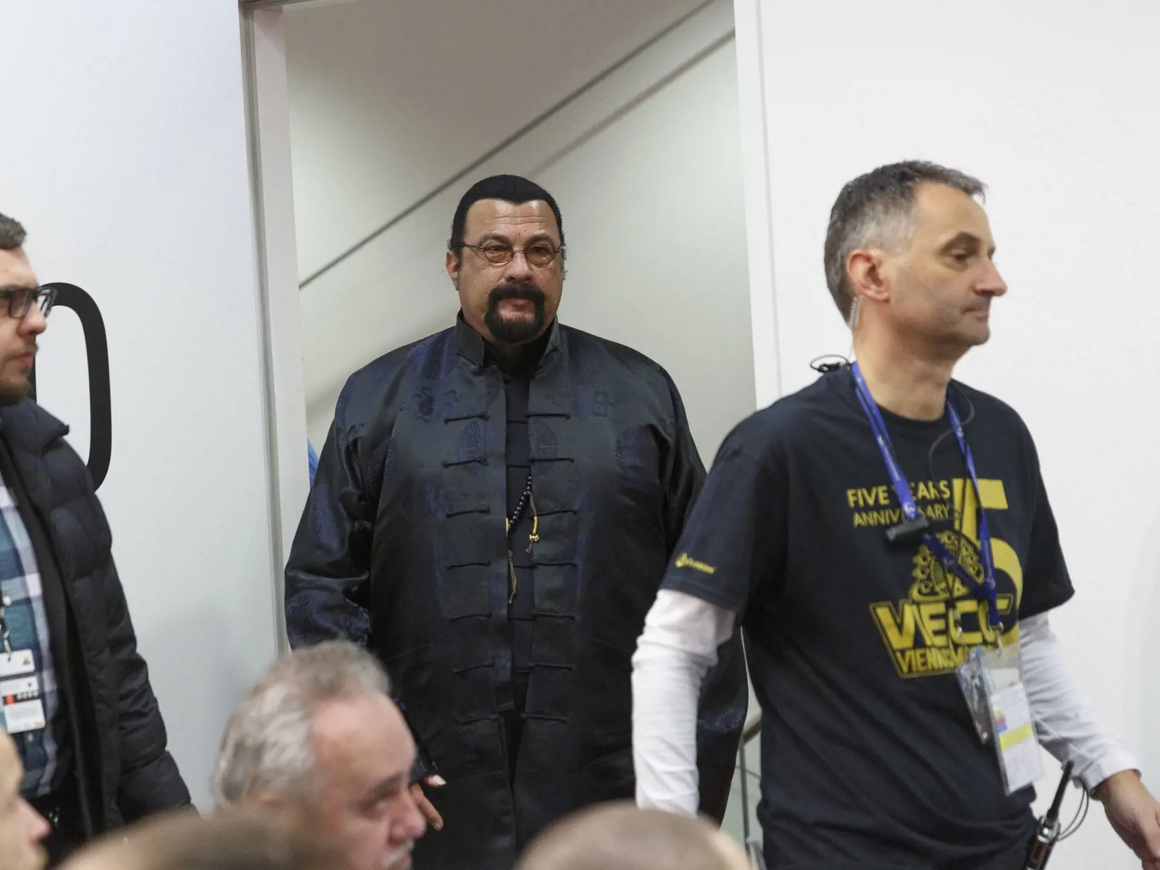 Steven Seagal bol hlavnou hviezdou popkultúrneho festivalu Comic Con vo Viedni.
