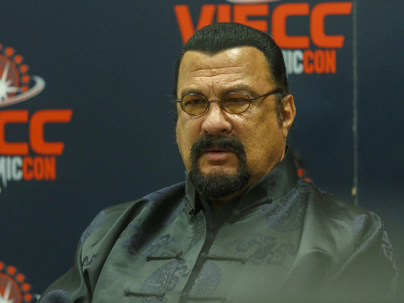 Steven Seagal bol hlavnou hviezdou popkultúrneho festivalu Comic Con vo Viedni.