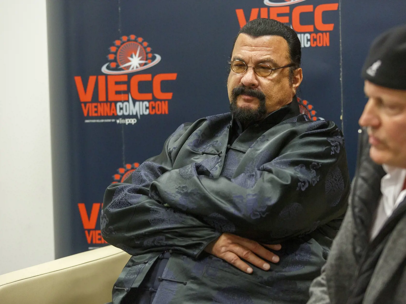 Steven Seagal bol hlavnou hviezdou popkultúrneho festivalu Comic Con vo Viedni.