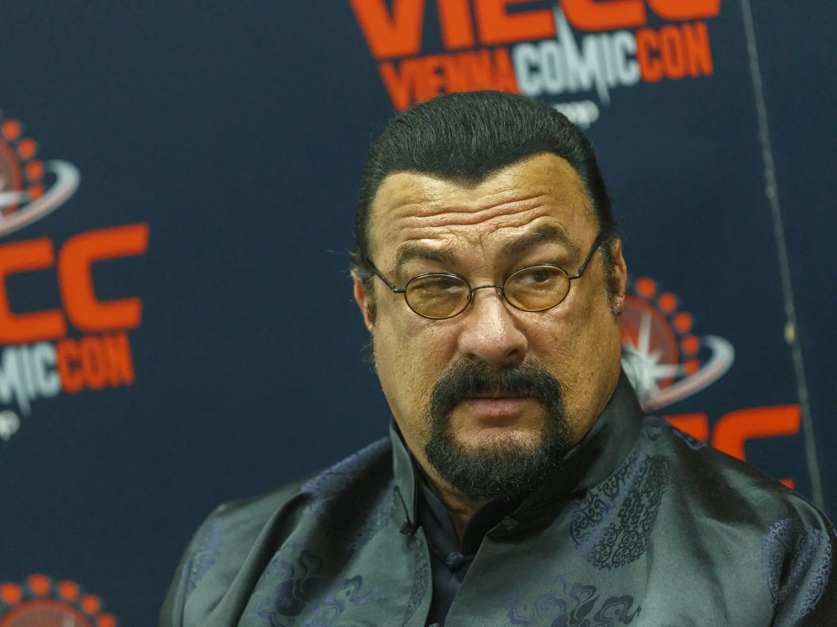 Steven Seagal bol hlavnou hviezdou popkultúrneho festivalu Comic Con vo Viedni.