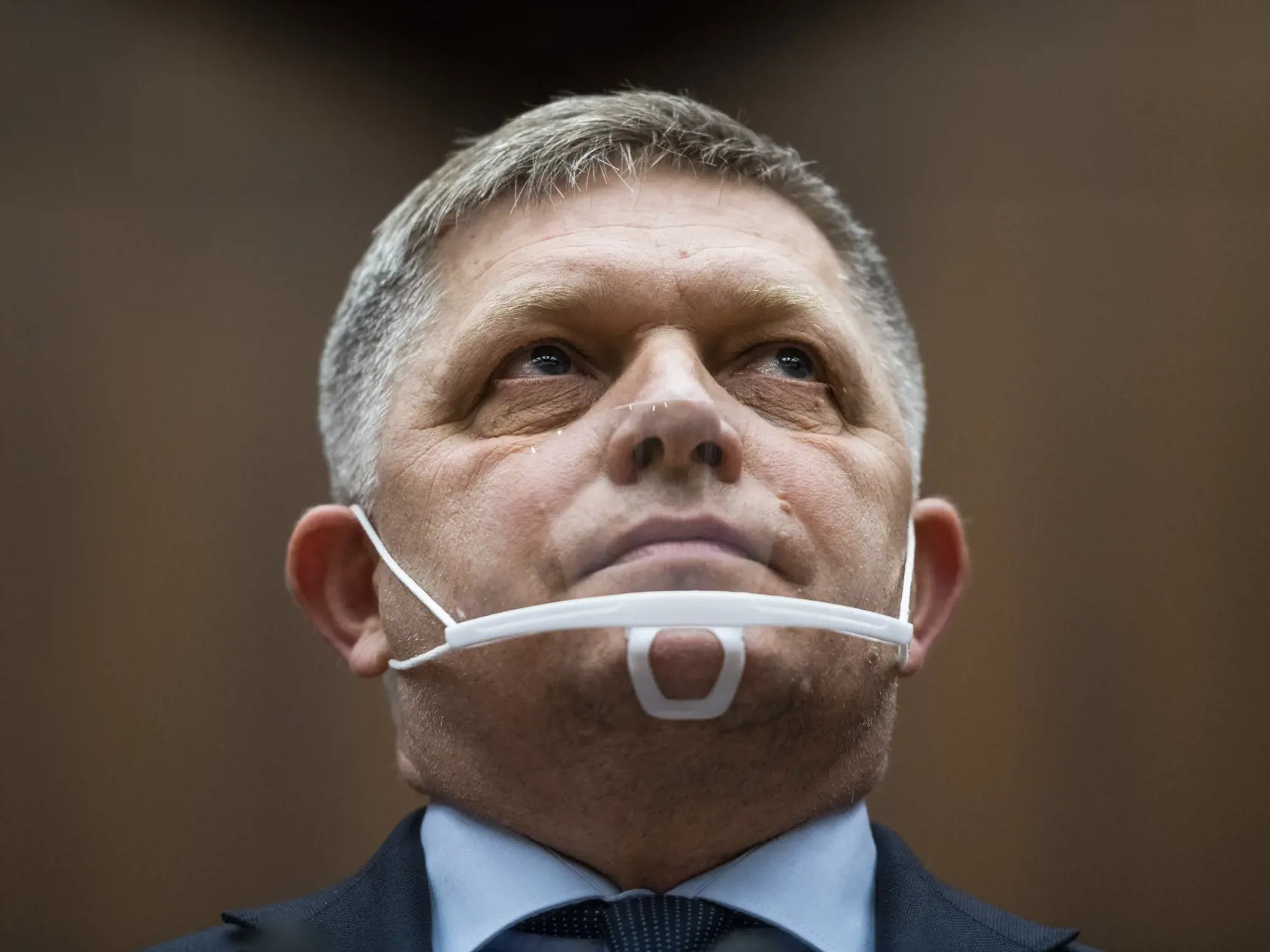 Na snímke poslanec NRSR Robert Fico (SMER-SD) počas 63. schôdze Národnej rady SR v Bratislave 30. marca 2022.