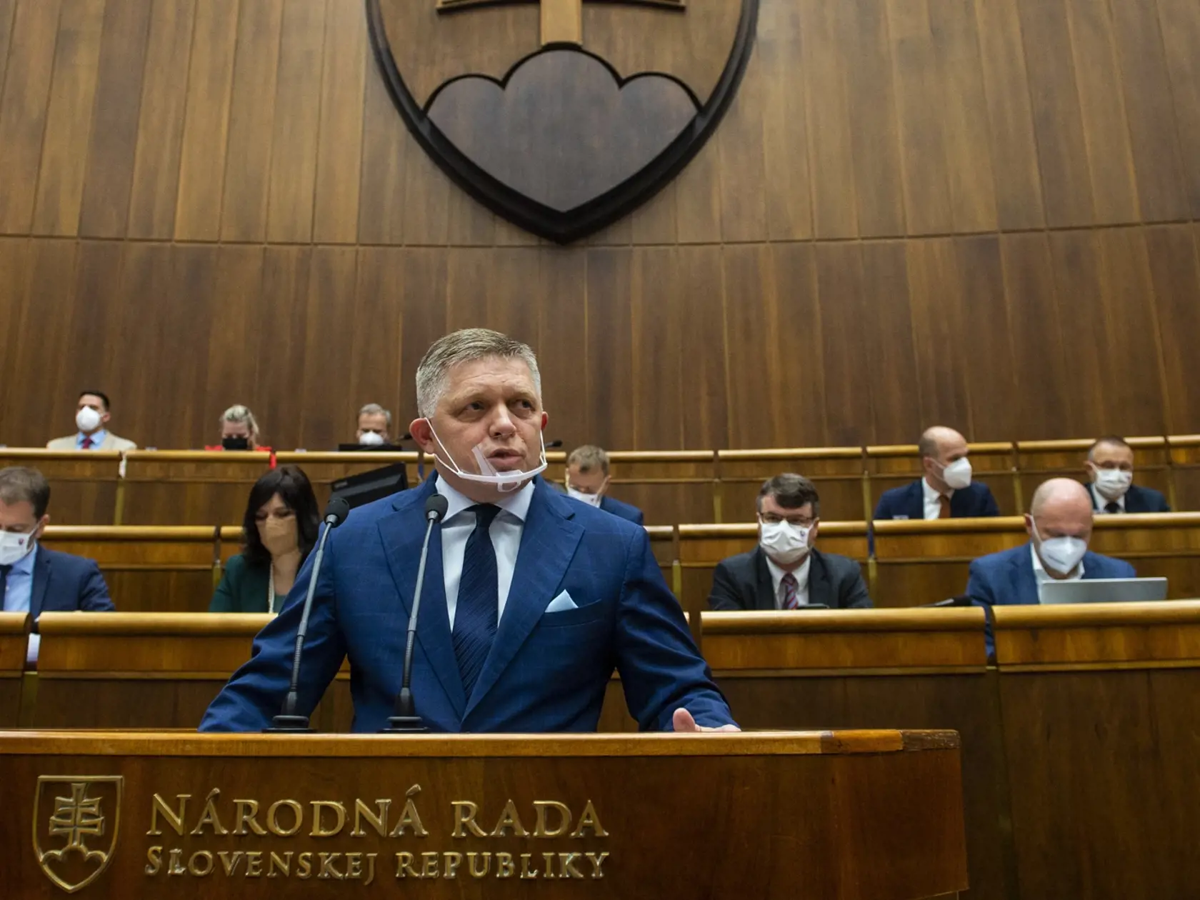 Na snímke poslanec NRSR Robert Fico (SMER-SD)