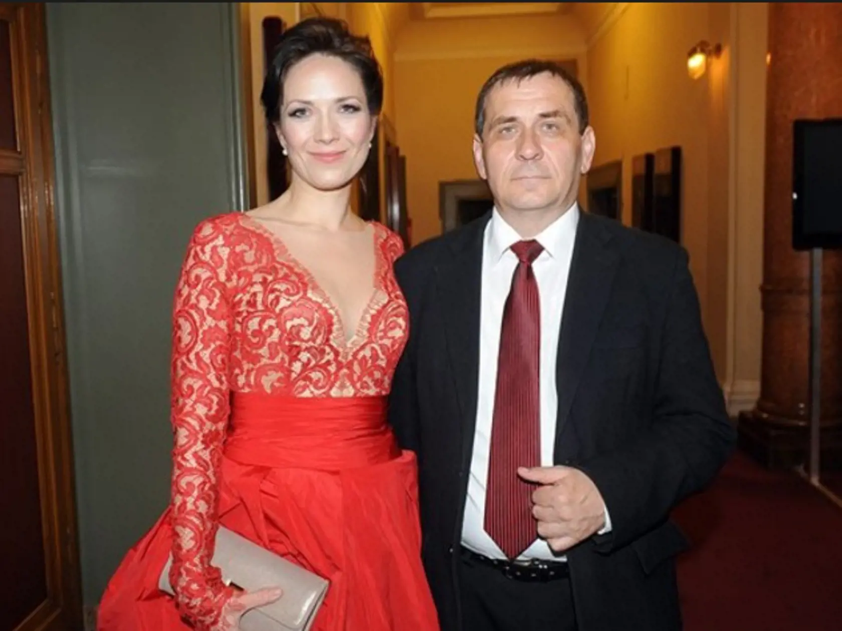 Tereza Kostková s exmanželom Petrom Kracikom. 