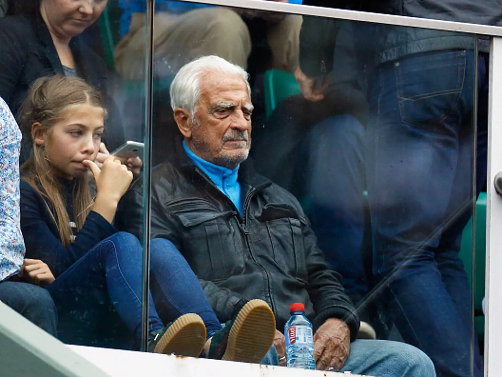 Stella s otcom na French Open v roku 2016.