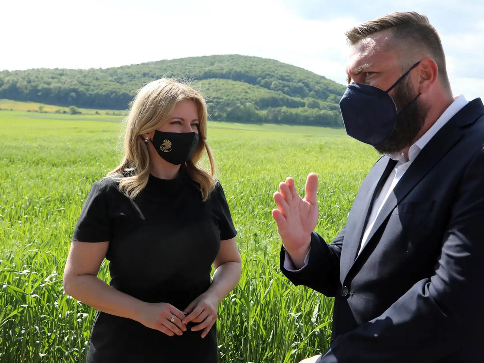 Prezidentka Čaputová navštívila sociálny podnik v okrese Poltár.