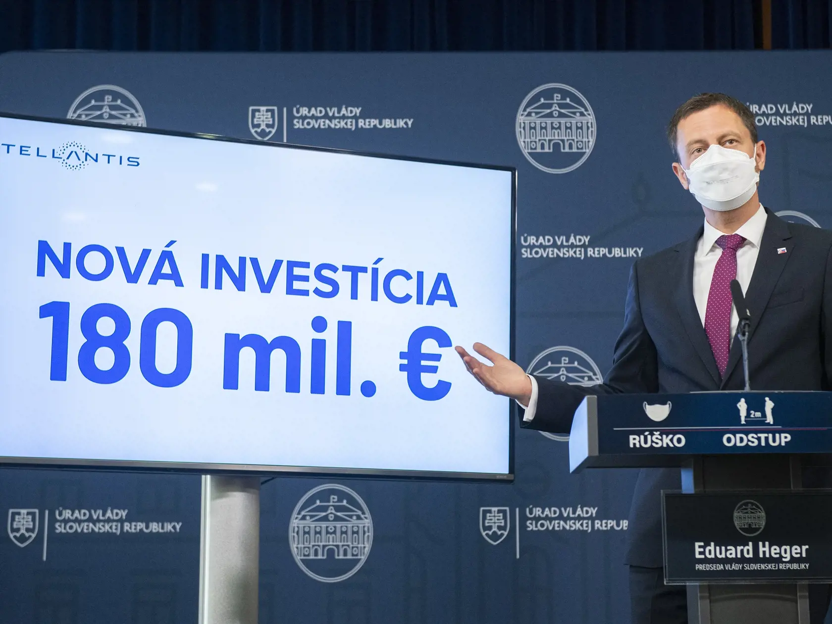 Hegerova vláda sa podľa Remišovej venuje  obnove Slovenska po kríze.
