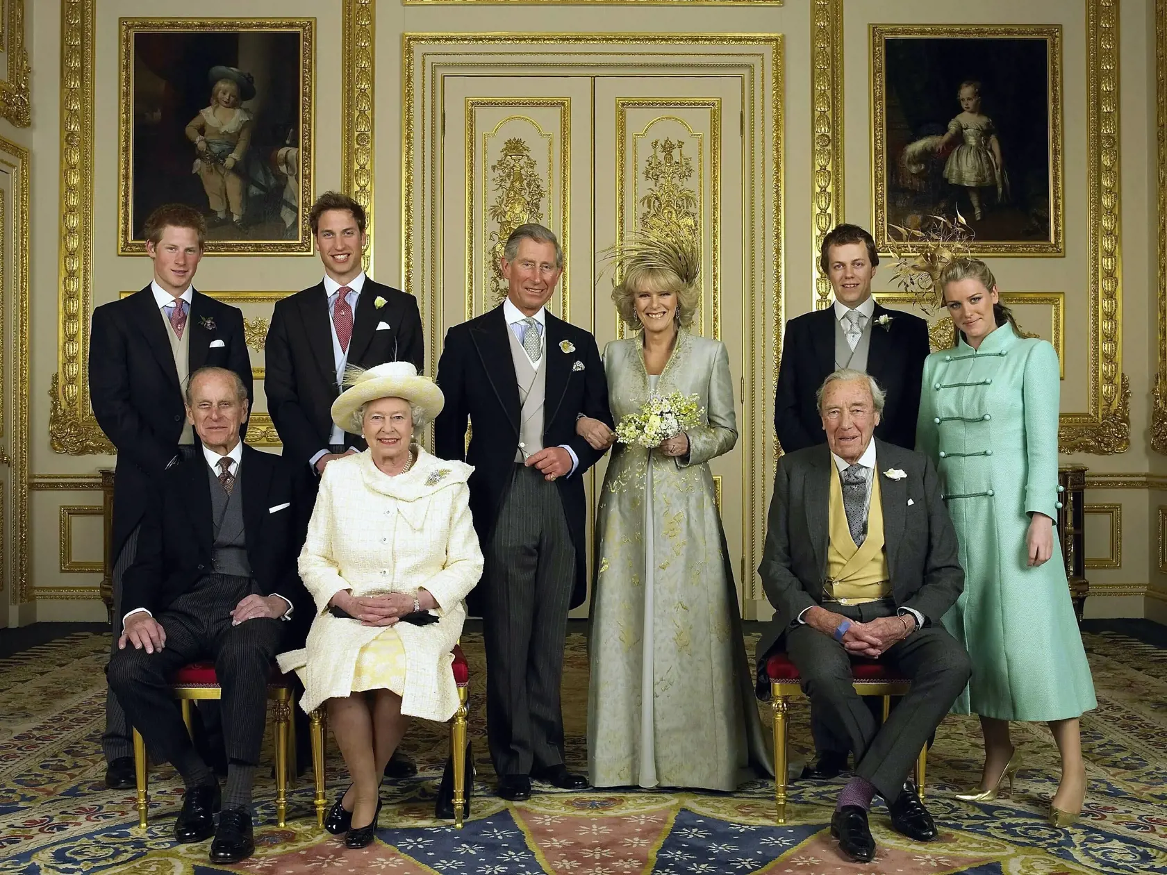 TRH Prince Charles & The Duchess Of Cornwall - Official Wedding Photo