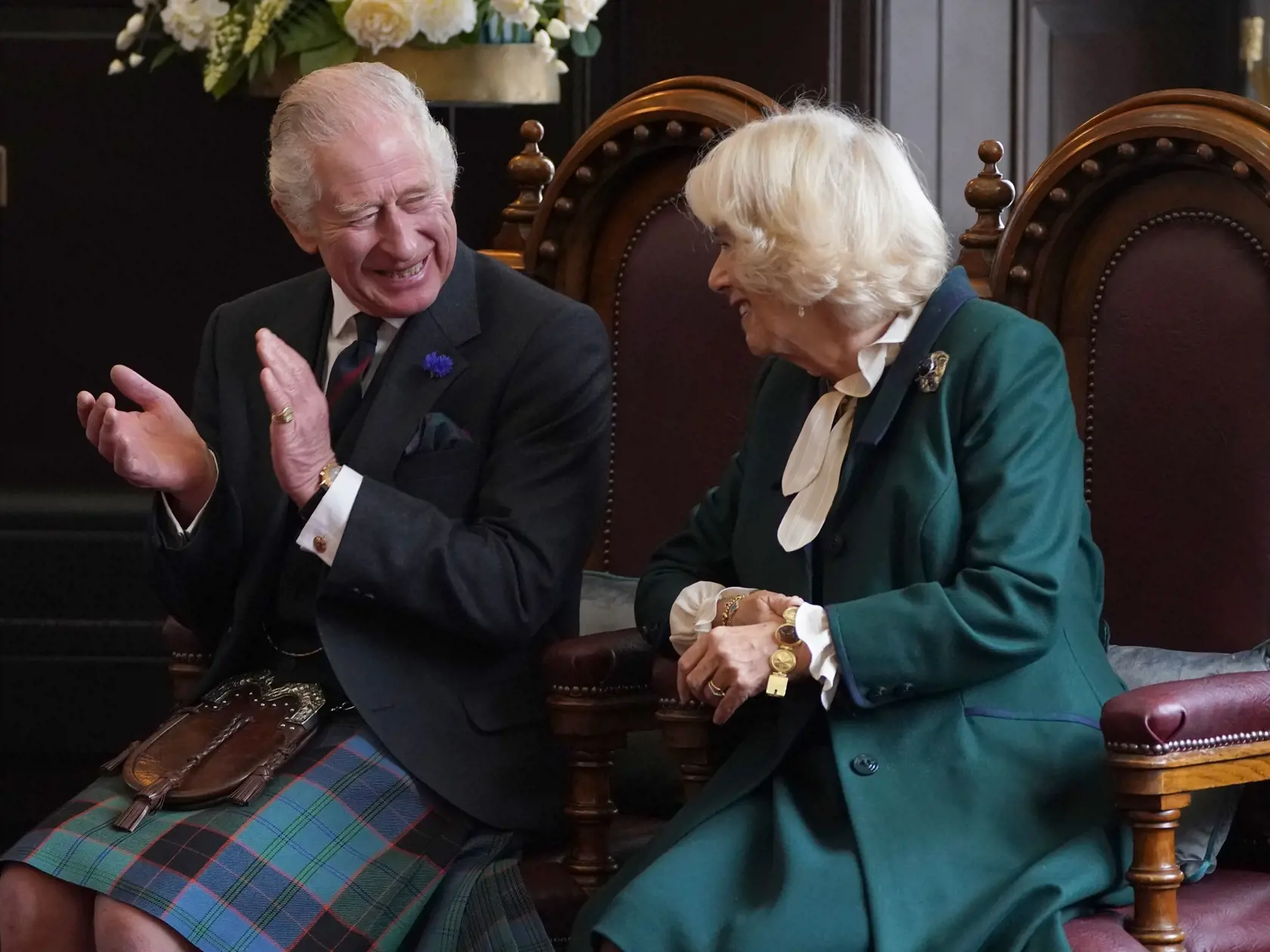 The King And Queen Consort Visit Scotland