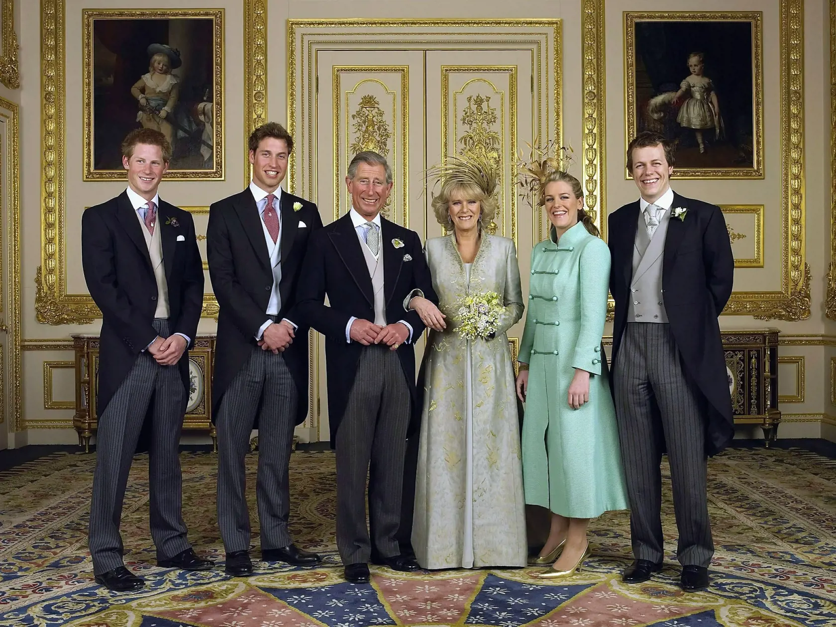 TRH Prince Charles & The Duchess Of Cornwall - Official Wedding Photo