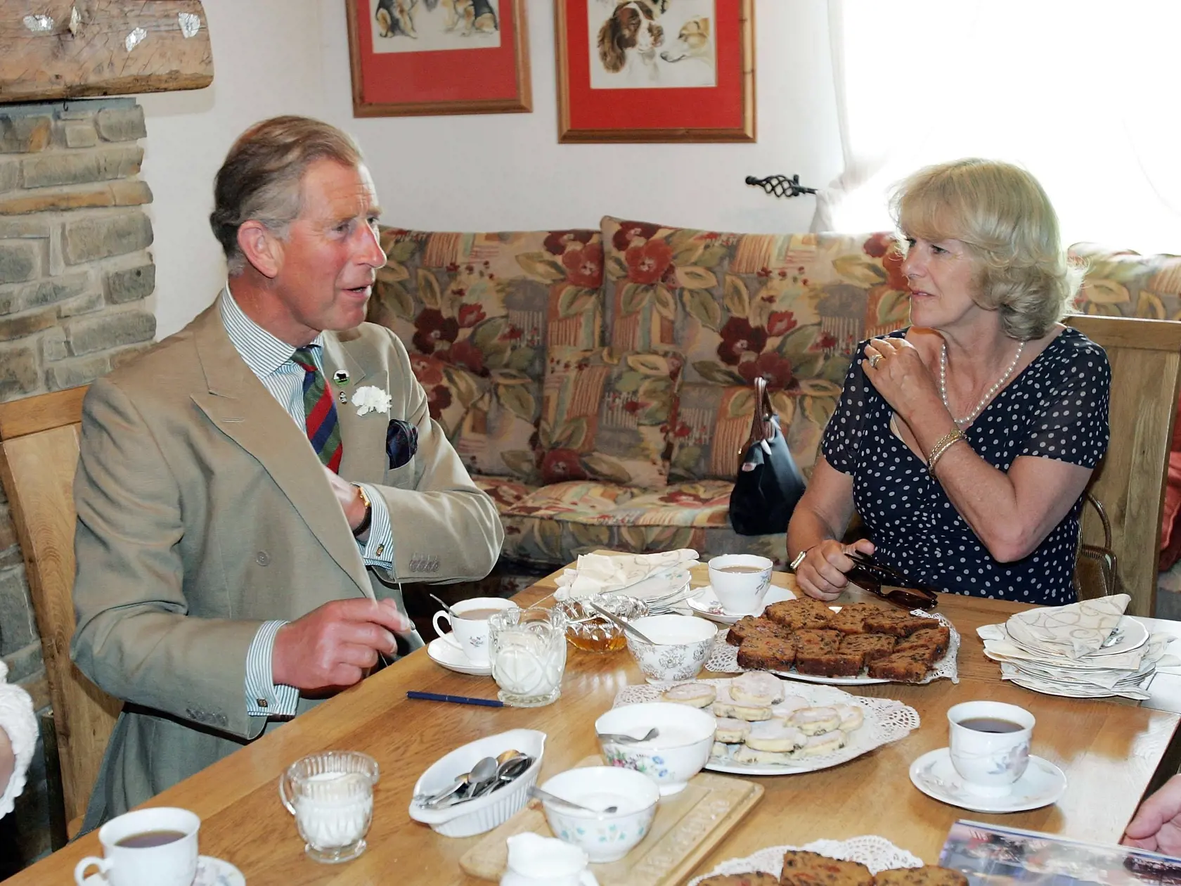 The Prince Of Wales and The Duchess Of Cornwall Visit Wales