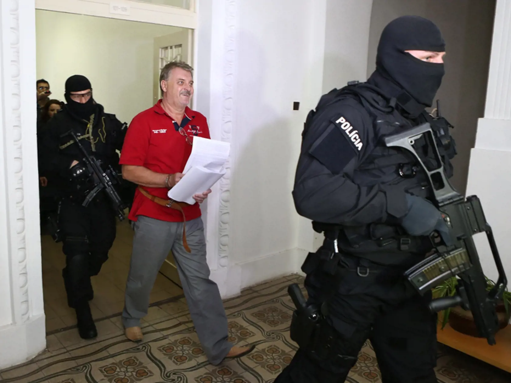 Viliam Mišenka na špecializovanom trestnom súde v Banskej Bystrici.