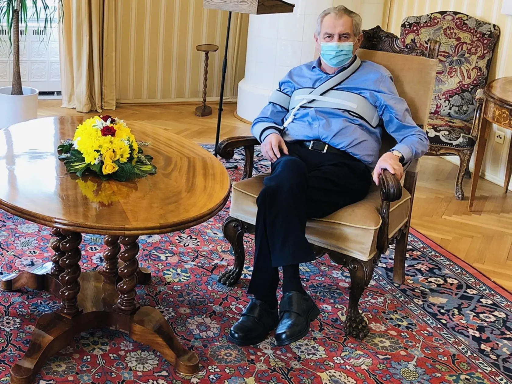 Zemana Prymula navštívil v Lánoch ešte v pondelok o 14:00. Prezident ho rovno vymenoval do funkcie ministra zdravotníctva.