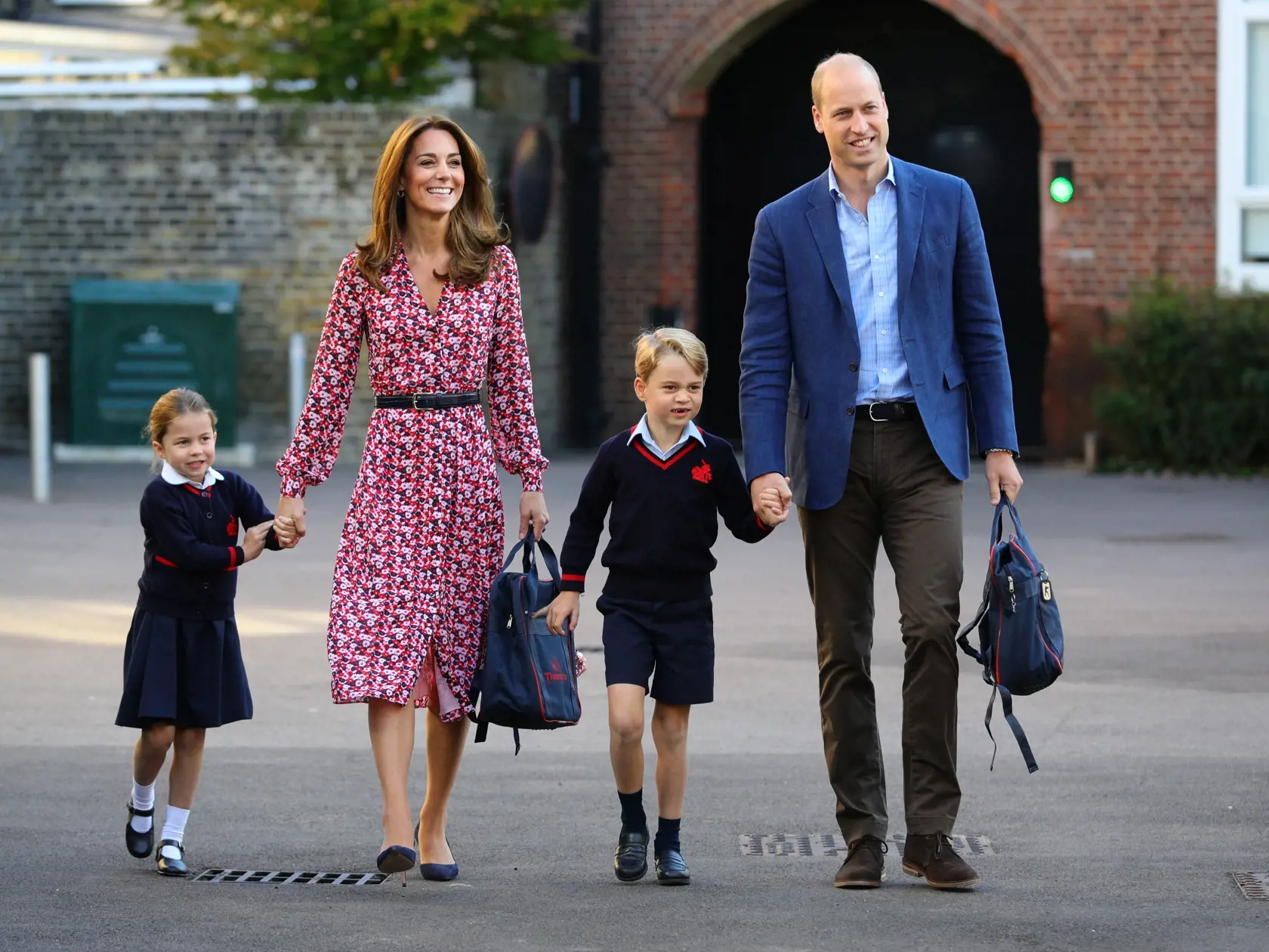 Princess Charlotte's First Day Of School