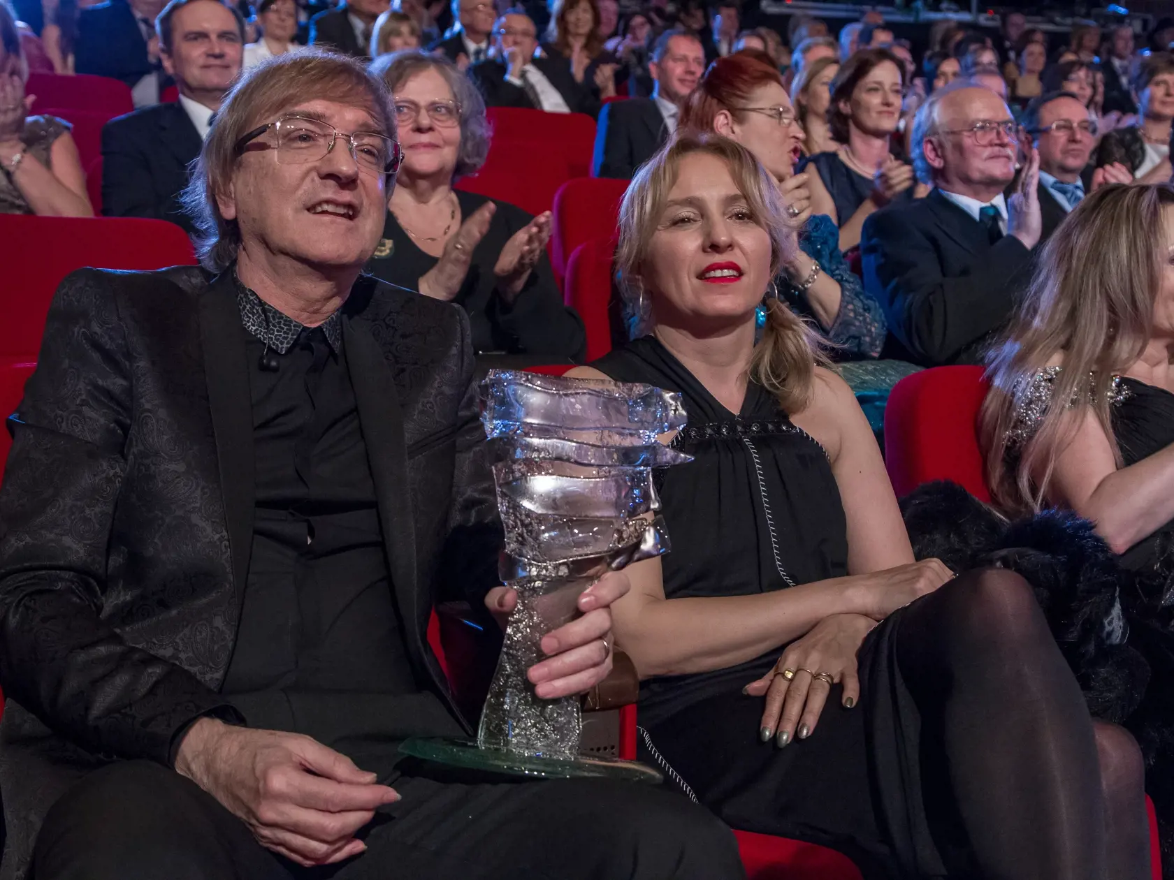 Odovzdavanie oceneni kristalove kridlo za rok 2013