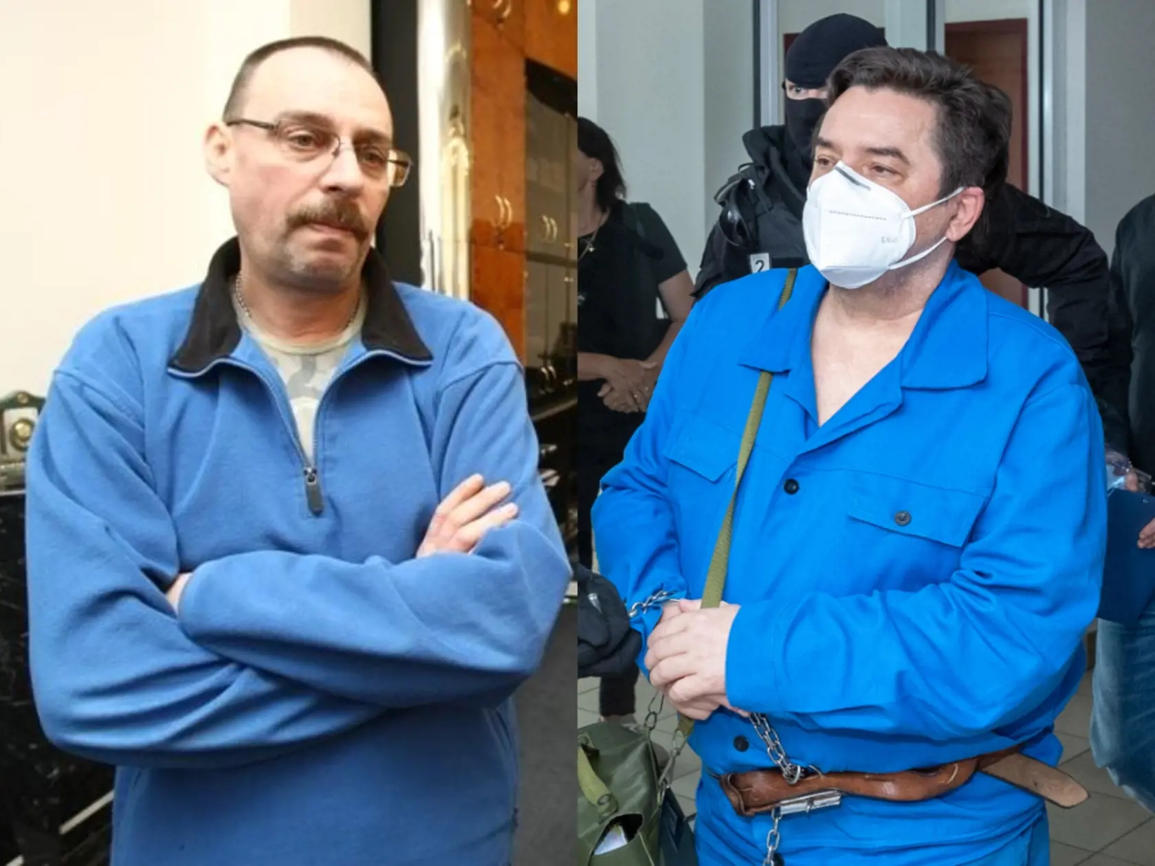 Bývalý generálny prokurátor Dobroslav Trnka (vľavo) je obžalovaný za to, že namiesto toho aby nahrávku Gorila odovzdal polícii, schovával ju pre Mariana Kočnera (vpravo).