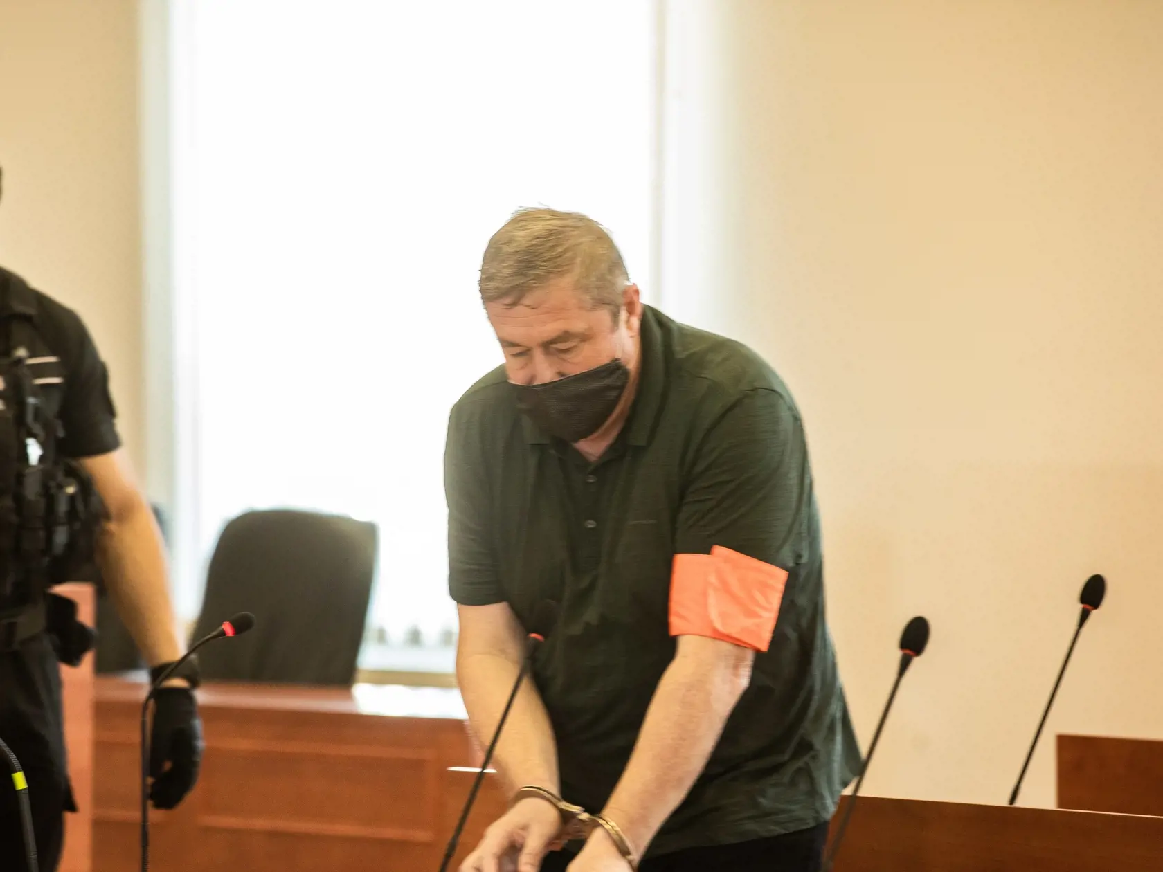 Na snímke je bývalý špeciálny prokurátor Dušan Kováčik, ktorý je obžalovaný zo zločinu založenia, zosnovania a podporovania zločineckej skupiny a ďalších skutkov.