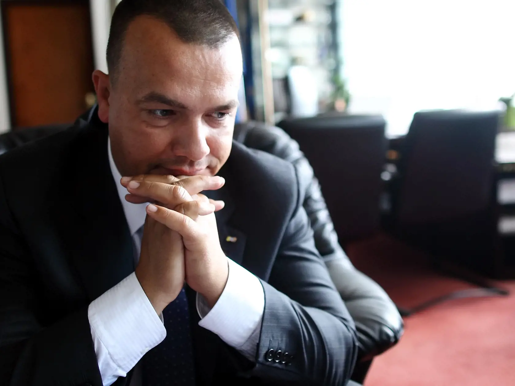 Juraj Miskov, minister hospodarstva, SAS, rozhovor, fotene pre: 
M. Hlavac