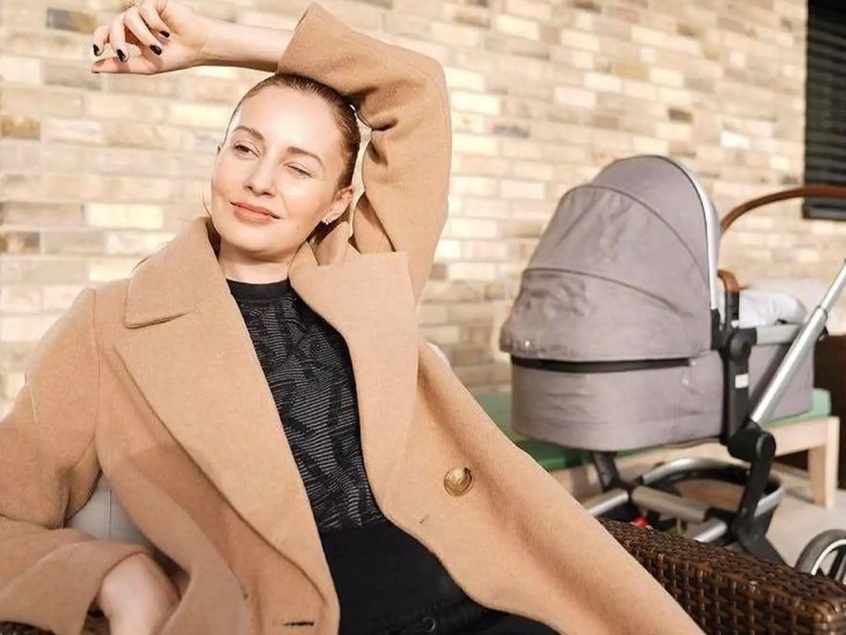 Mária si často vychutnáva relax na terase.