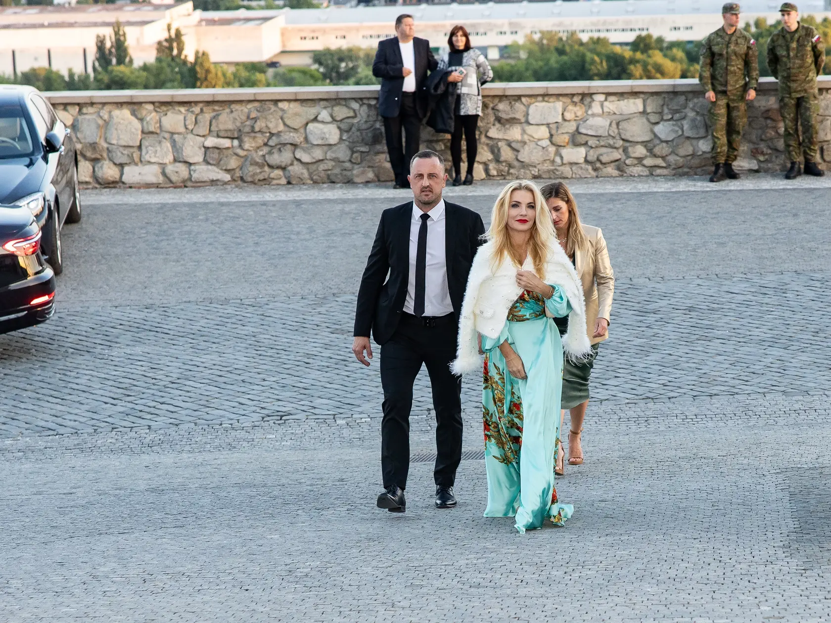 Bratislavské módne dni 2025, druhý deň. Na snímke je Martina Šimkovičová.