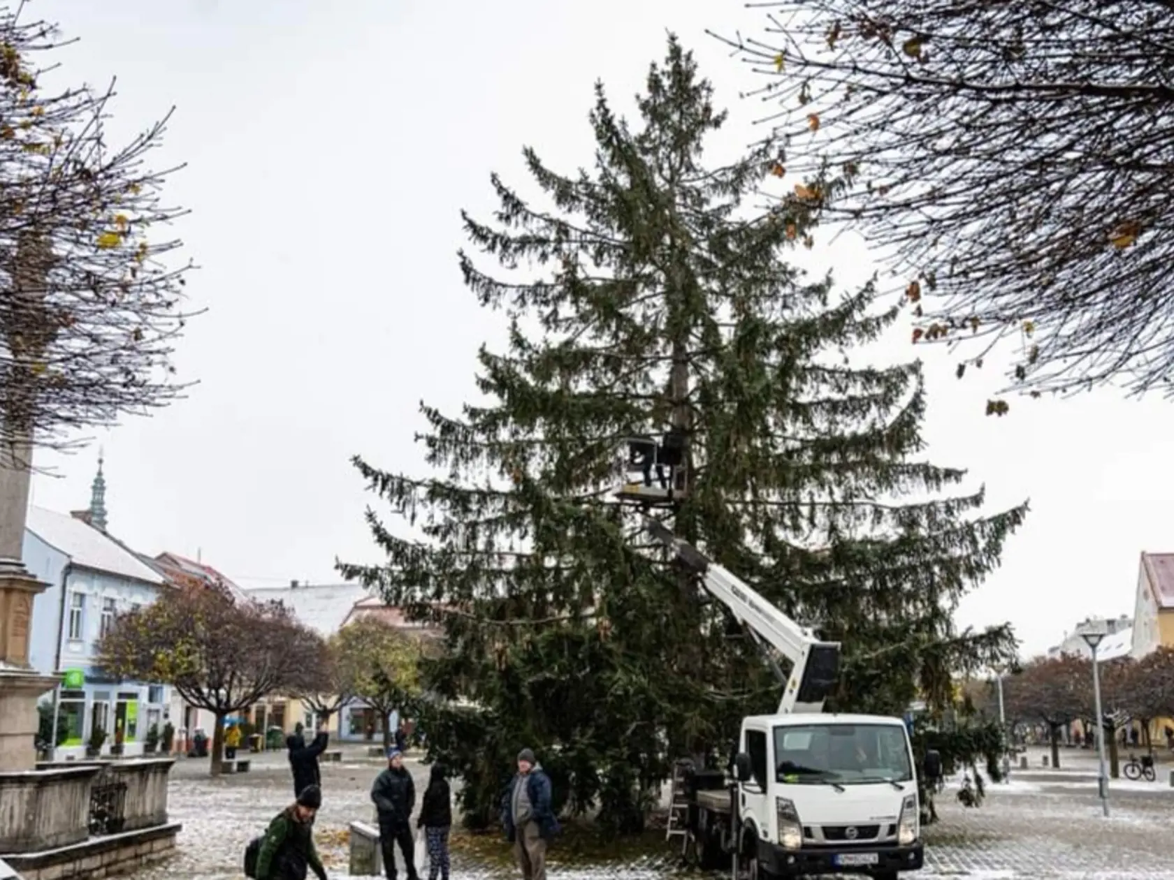 Tieto sviatky Novomešťania o vianočný strom neprídu, uvidia ho však zrejme poslednýkrát.