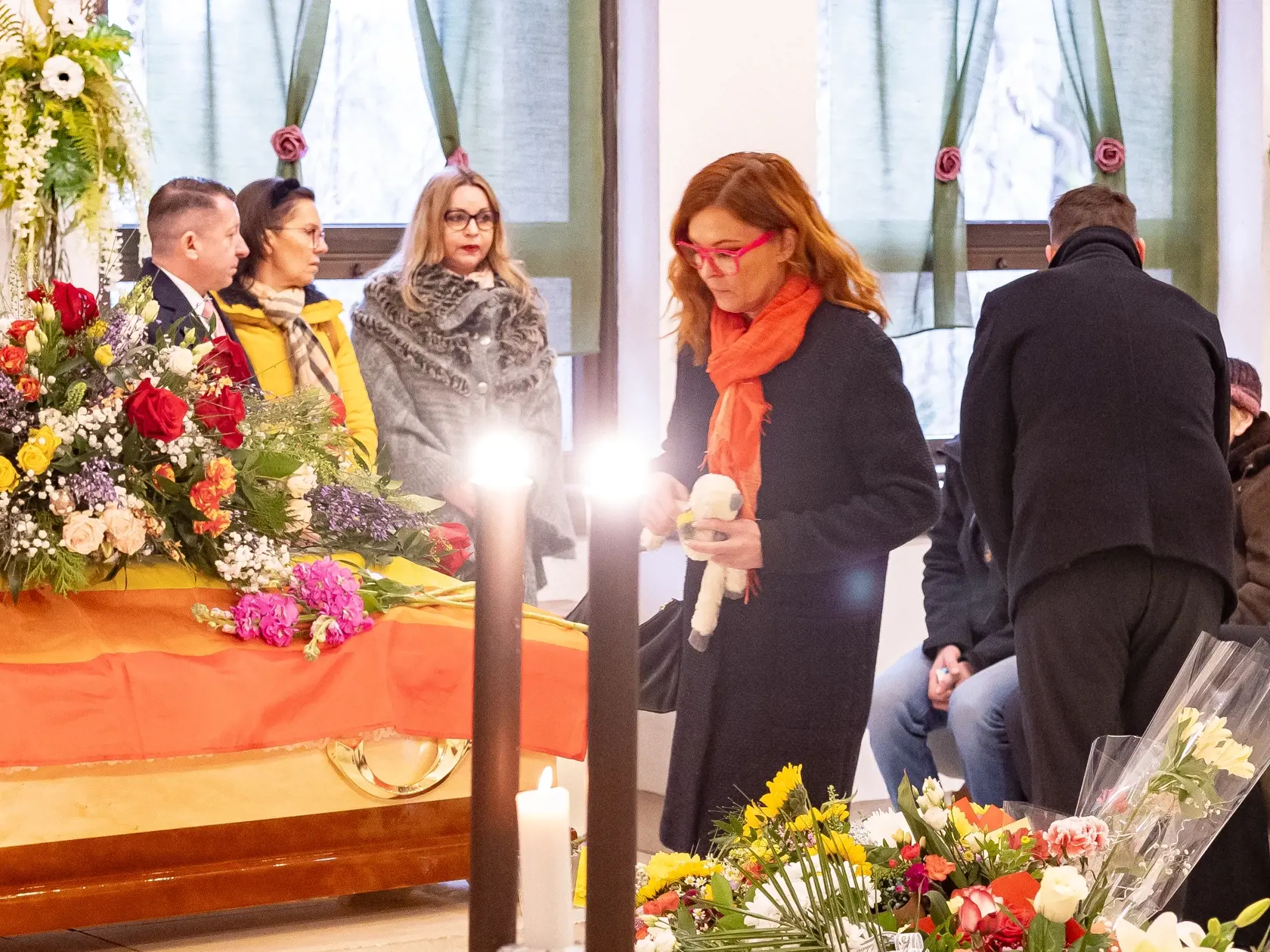 Na pohrebe nechýbala ani Elena Podzámska.
