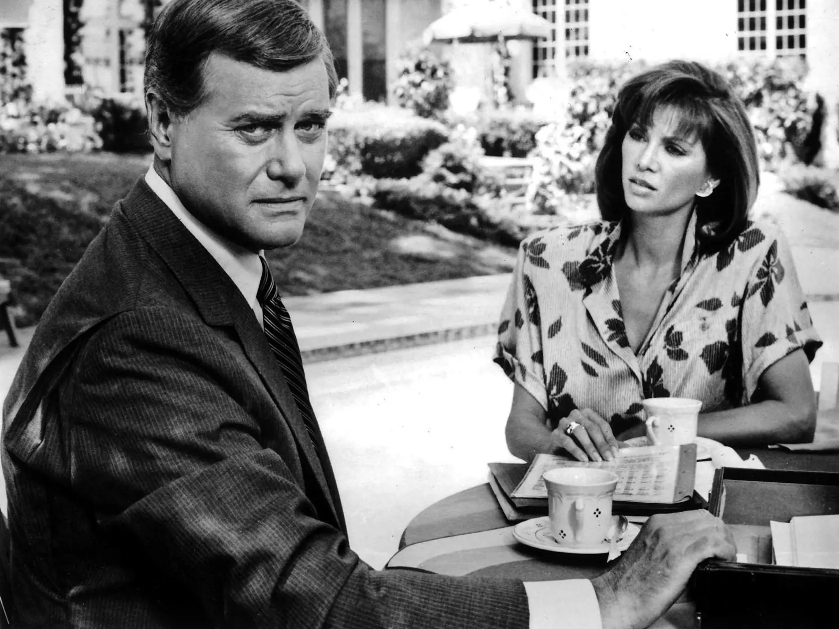 Seriál Dallas ju preslávil na celom svete. Na snímke s Larrym Hagmanom.