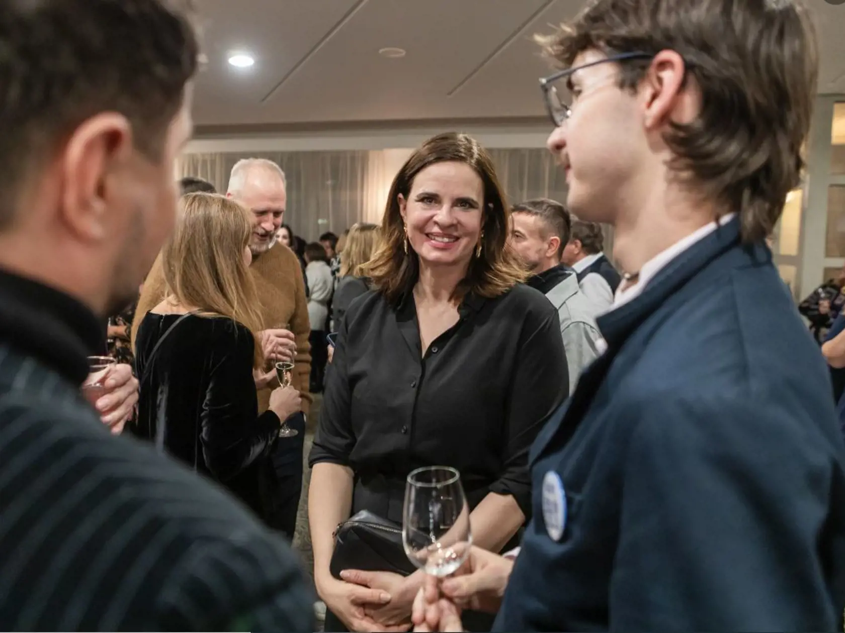 Premiéra inscenácie SME V POHODE v réžii Daniely Špinar v Slovenskom národnom divadle. Na snímke Zuzana Fialová.