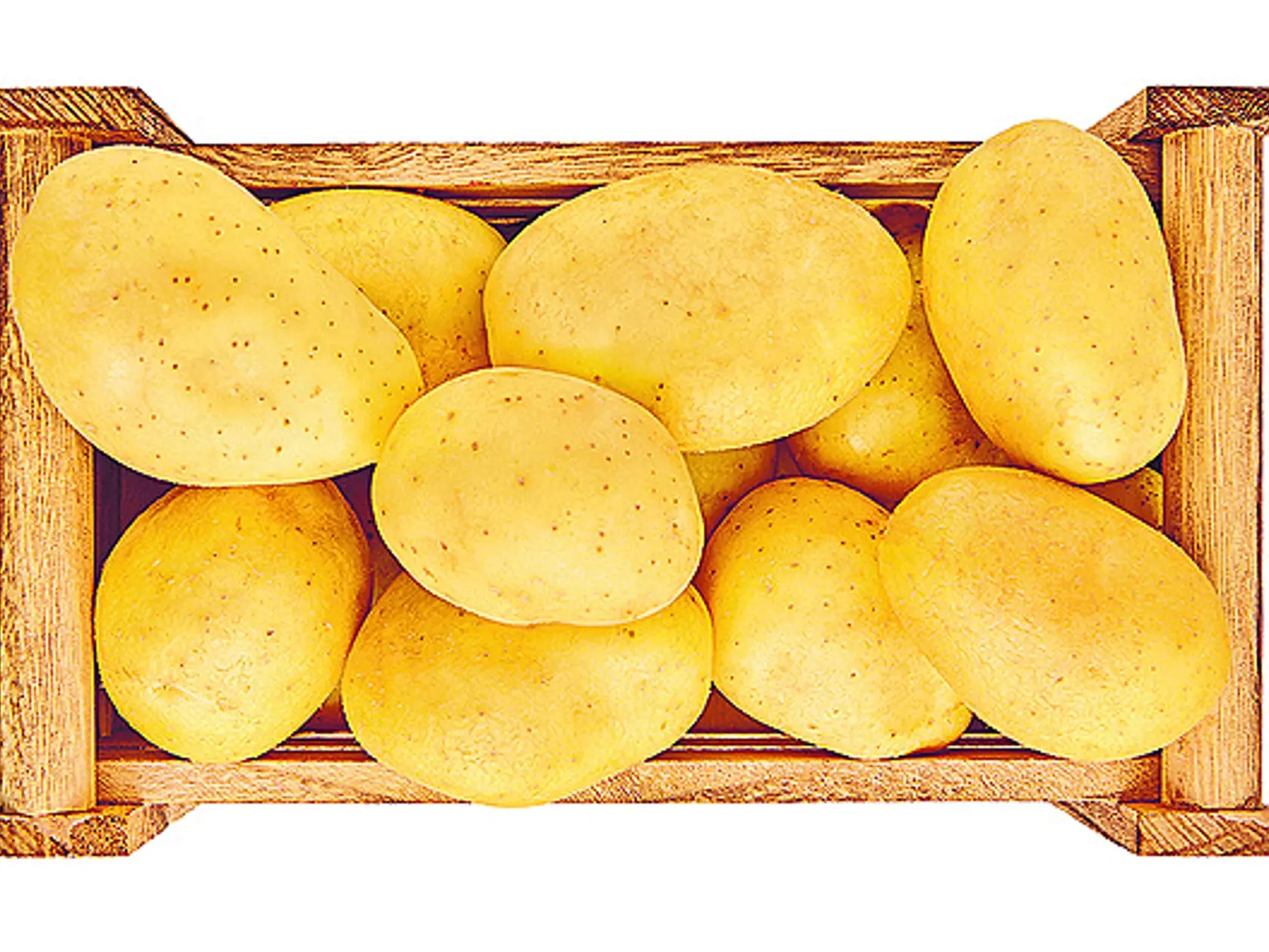 Konzumné zemiaky neskoré, 3 kg, cena za balenie 2,79 eura.