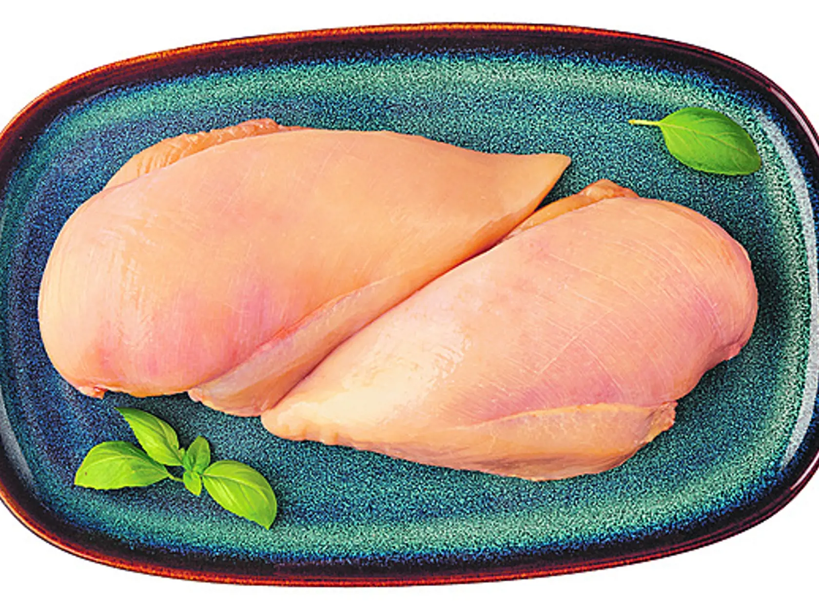 Farmárske kuracie prsné rezne XXL, zľava 17 %, cena po zľave za 1 kg 6,99 eura.