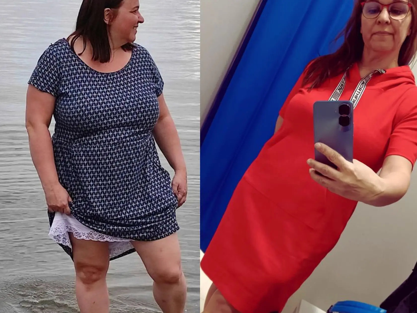 Zmena po roku. Skoro 30 kg rozdiel