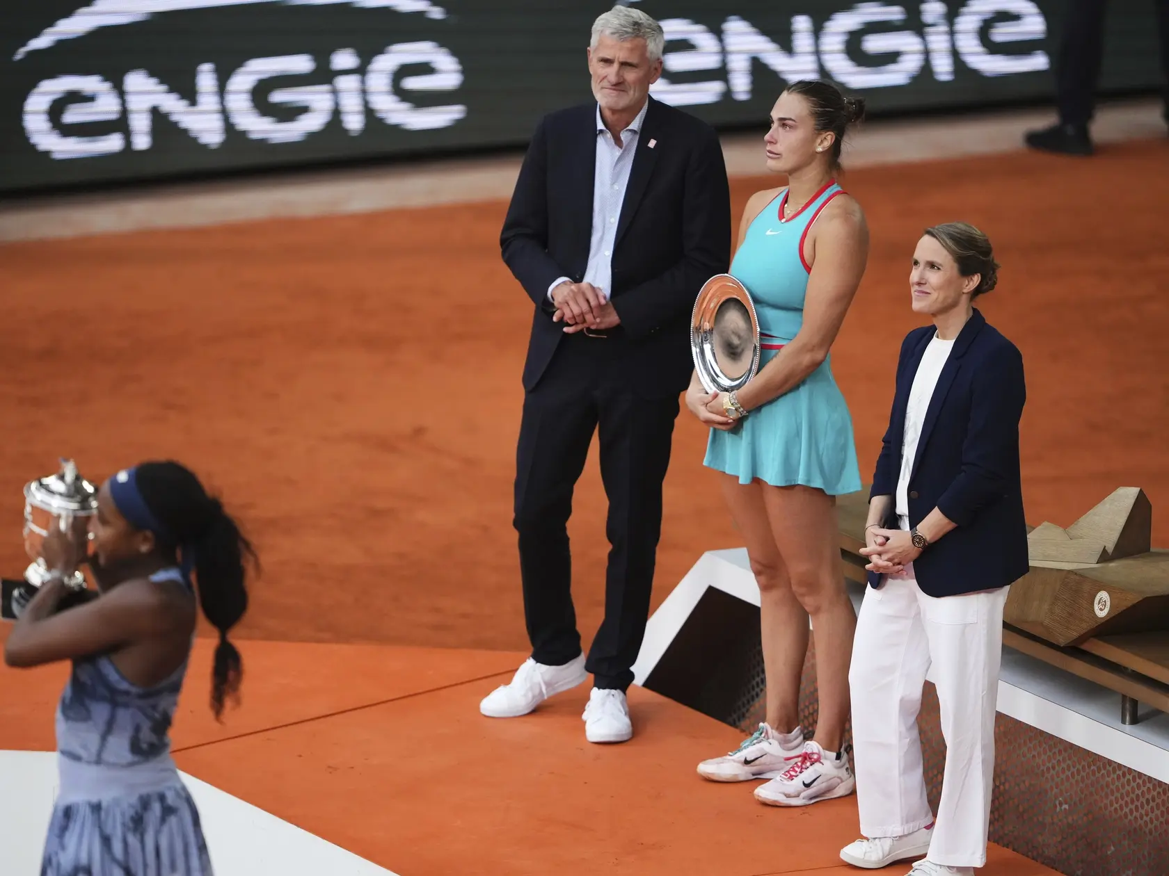 Prehru vo finále Roland Garros niesla Sabalenková veľmi ťažko.