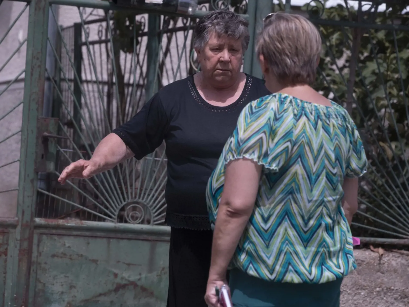 Helena (76), najbližšia susedka Edisy a Ľudovíta bola dobrá kamarátka Edisinej babičky Márie, ktorá v dome bývala pôvodne.