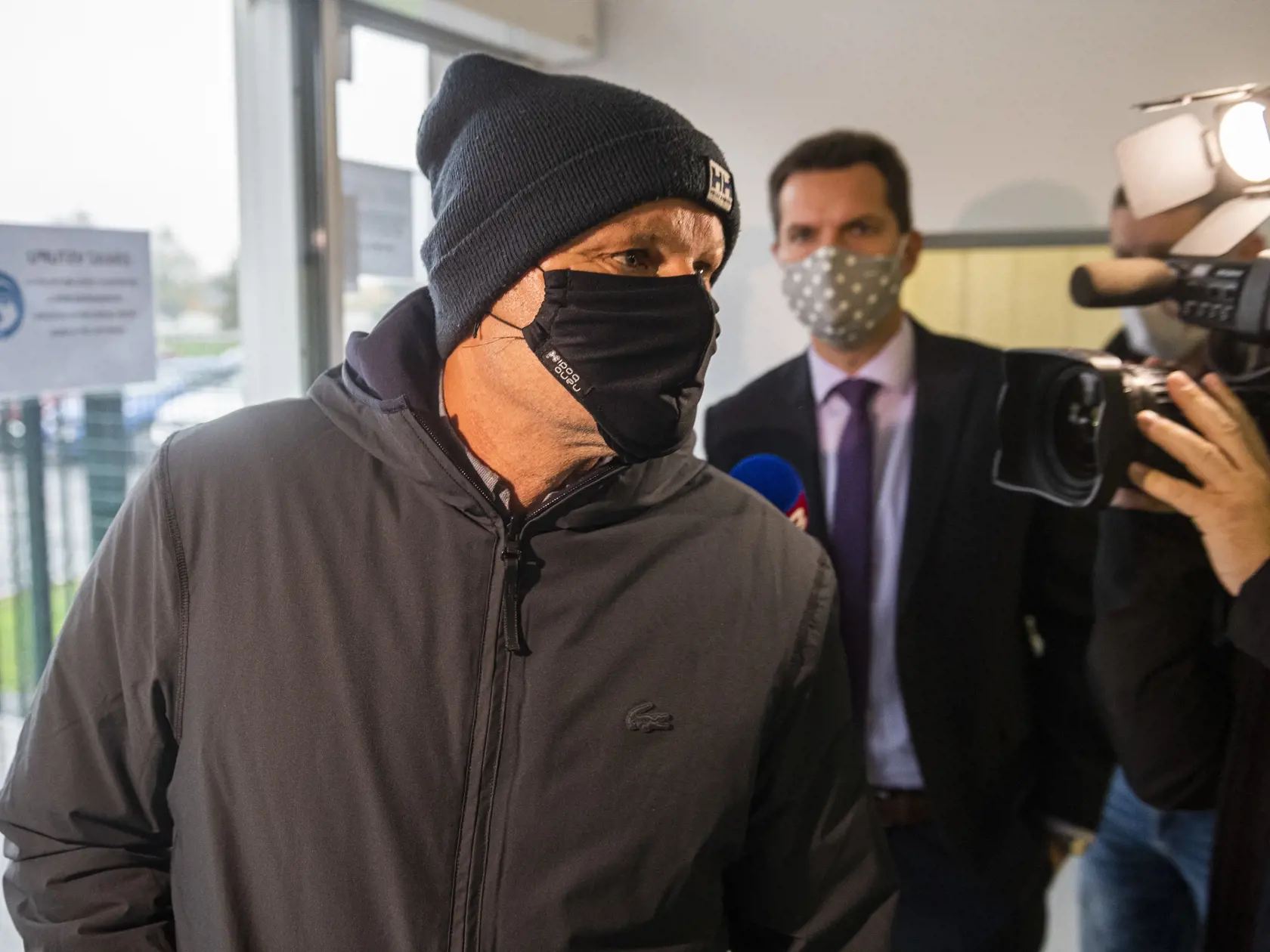 Na snímke bývalý vysokopostavený policajný funkcionár Bernard Slobodník na Úrade špeciálnej prokuratóry v Pezinku 29. októbra 2020. FOTO TASR - Jaroslav Novák